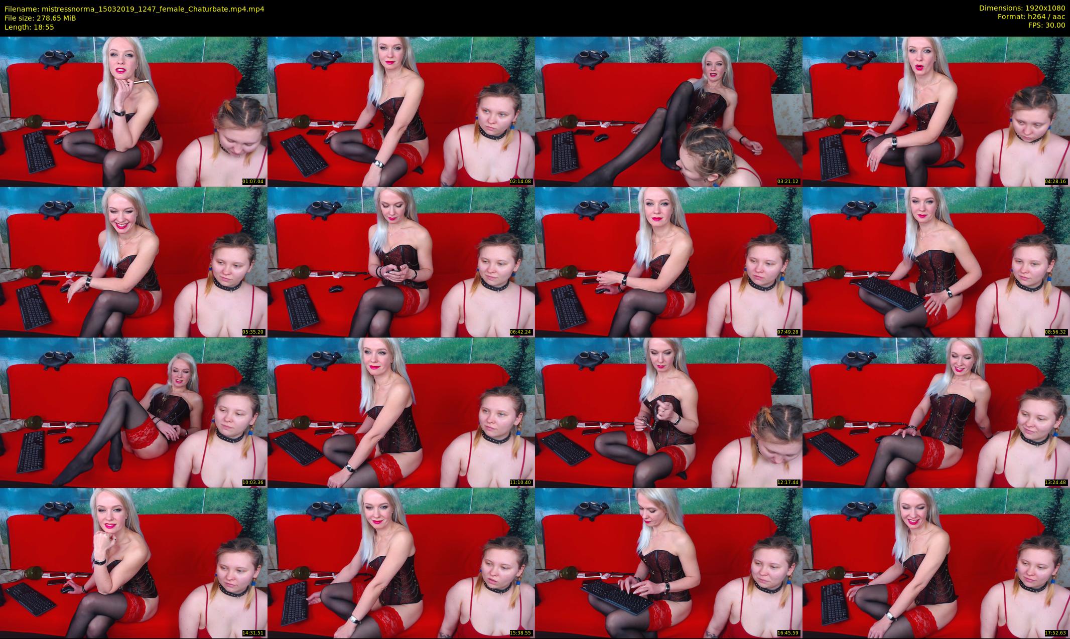 mistressnorma — 19 minute Chaturbate female cam show recording, 1080p, Mar 15, 2019