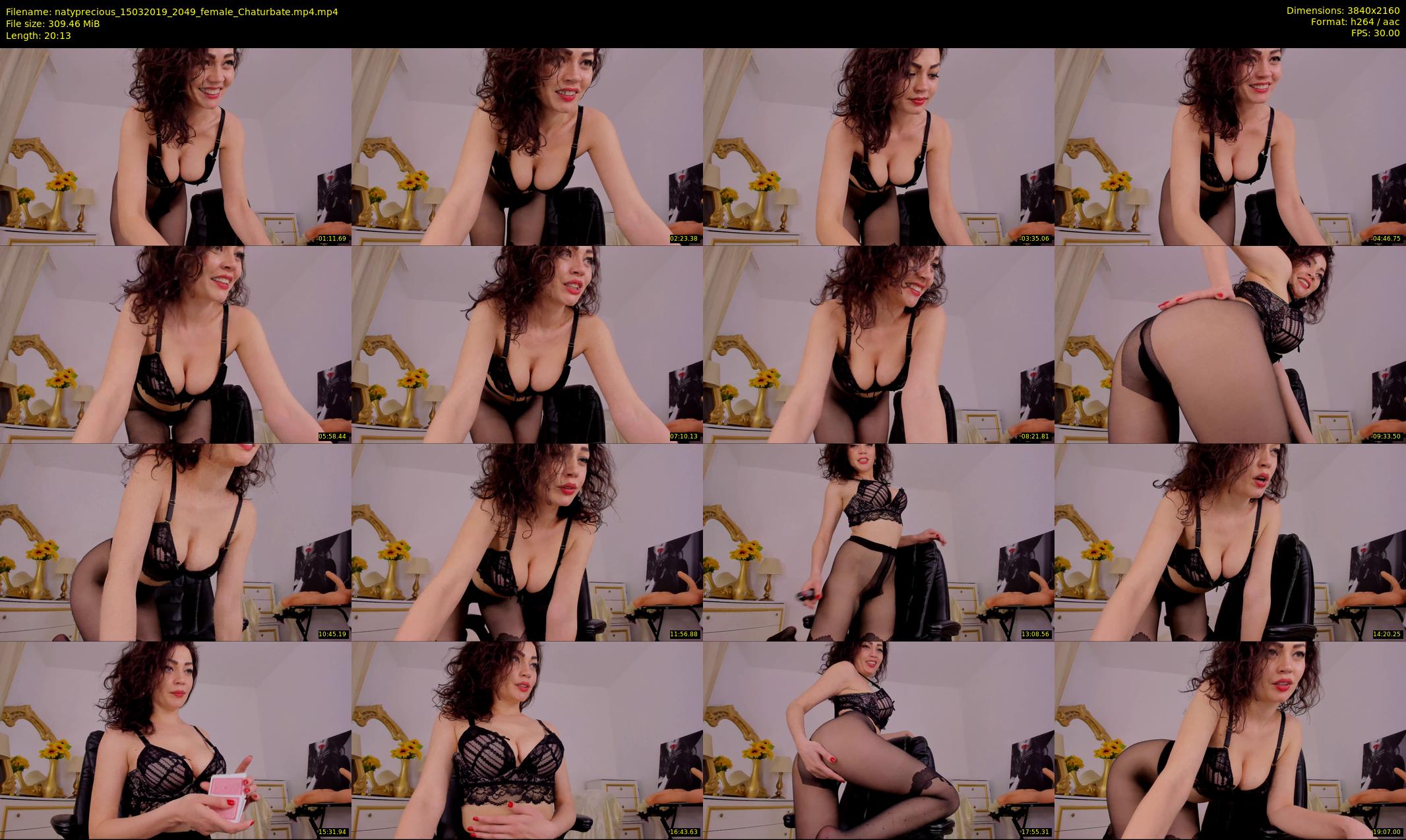natyprecious — 21 minute Chaturbate female cam show recording, 4K, Mar 15, 2019