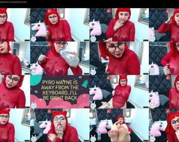 pyrowayne — 65 minute Chaturbate female cam show recording, 720p, Mar 15, 2019