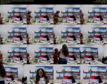 reginabanx — 56 minute Chaturbate female cam show recording, 480p, Mar 15, 2019