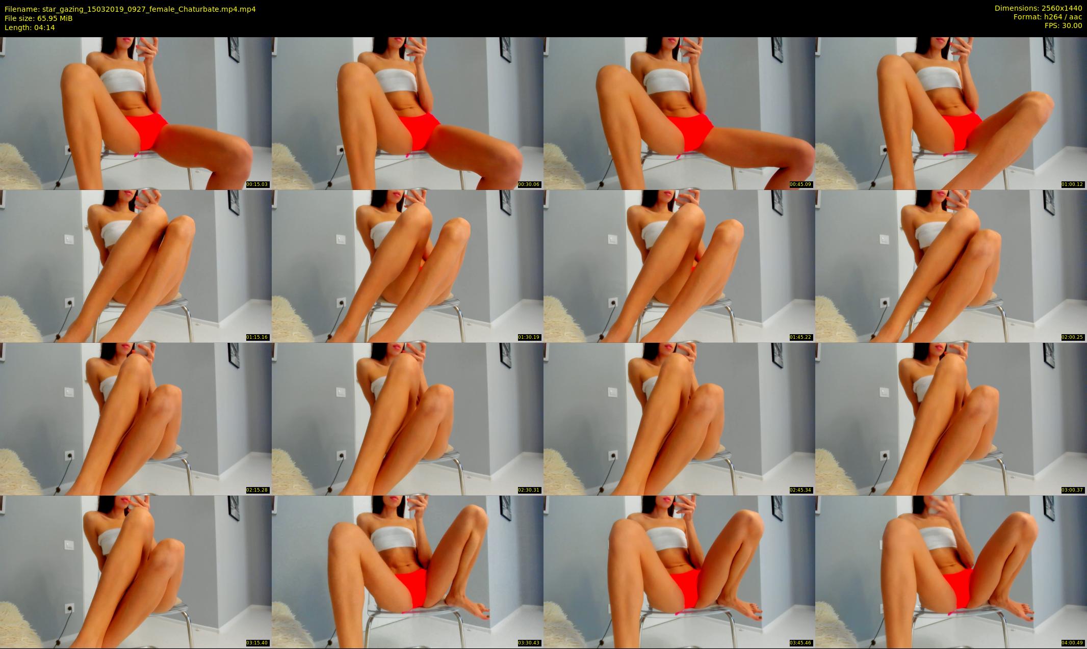 star_gazing — 5 minute Chaturbate female cam show recording, 1080p, Mar 15, 2019