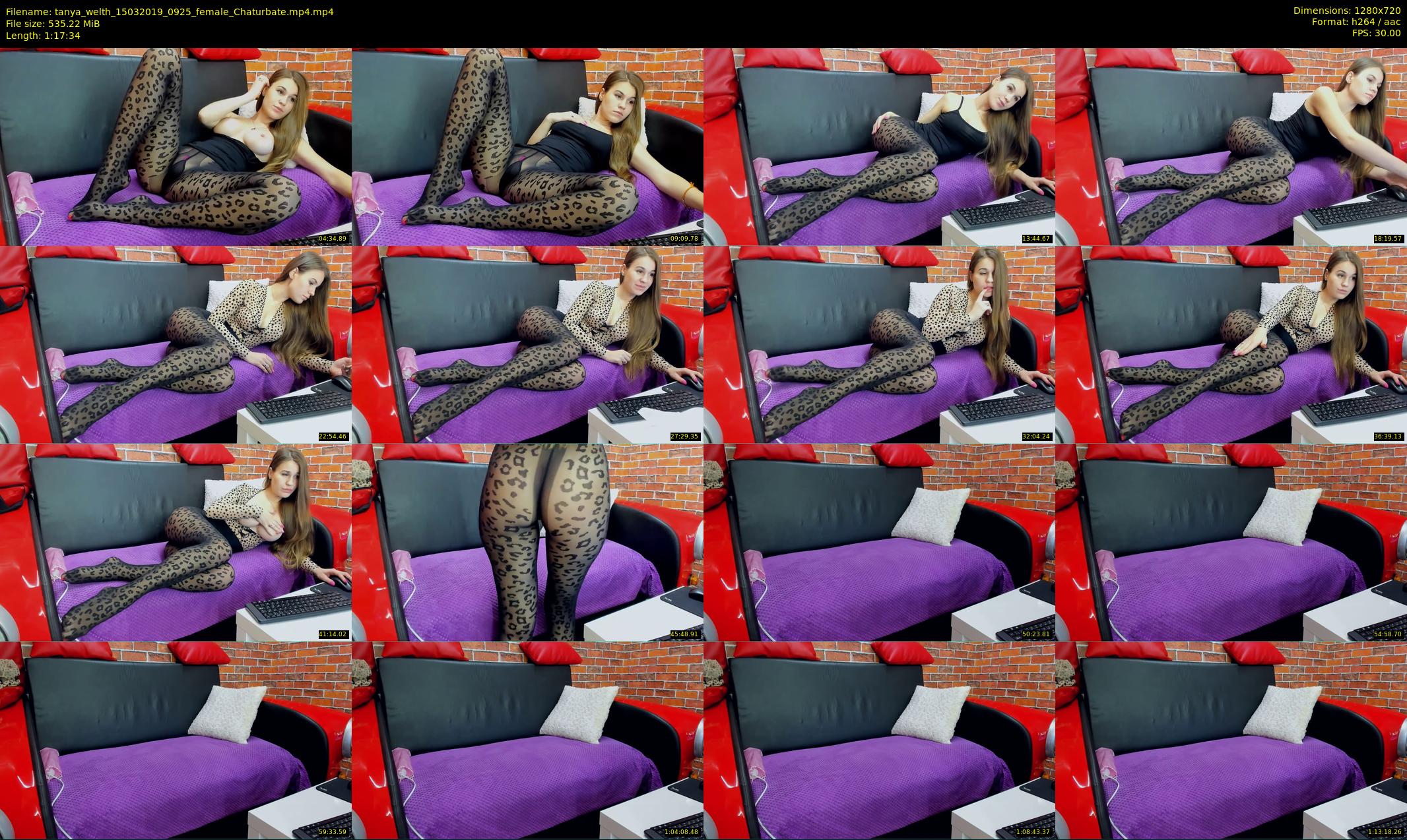 tanya_welth — 78 minute Chaturbate female cam show recording, 720p, Mar 15, 2019
