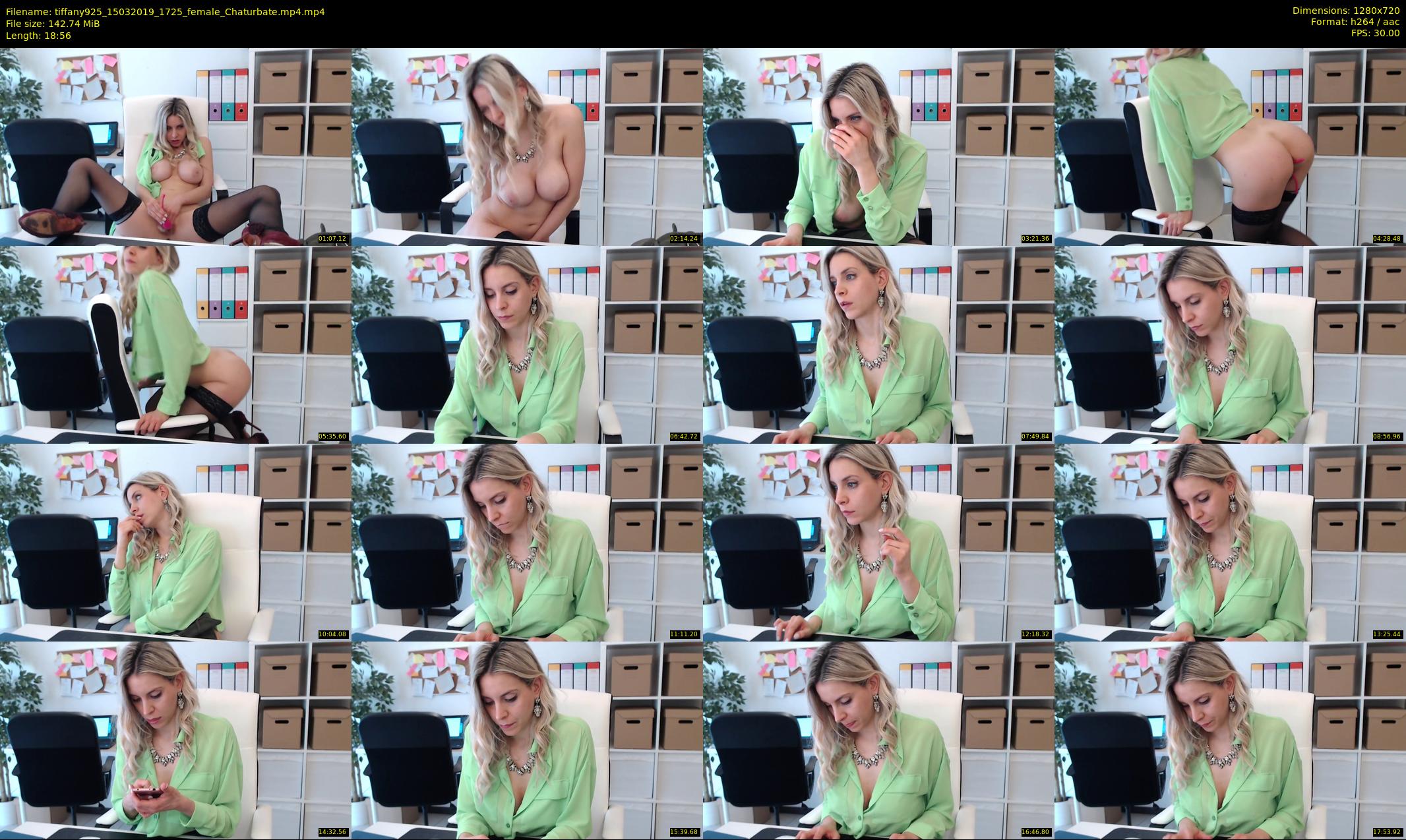 tiffany925 — 19 minute Chaturbate female cam show recording, 720p, Mar 15, 2019