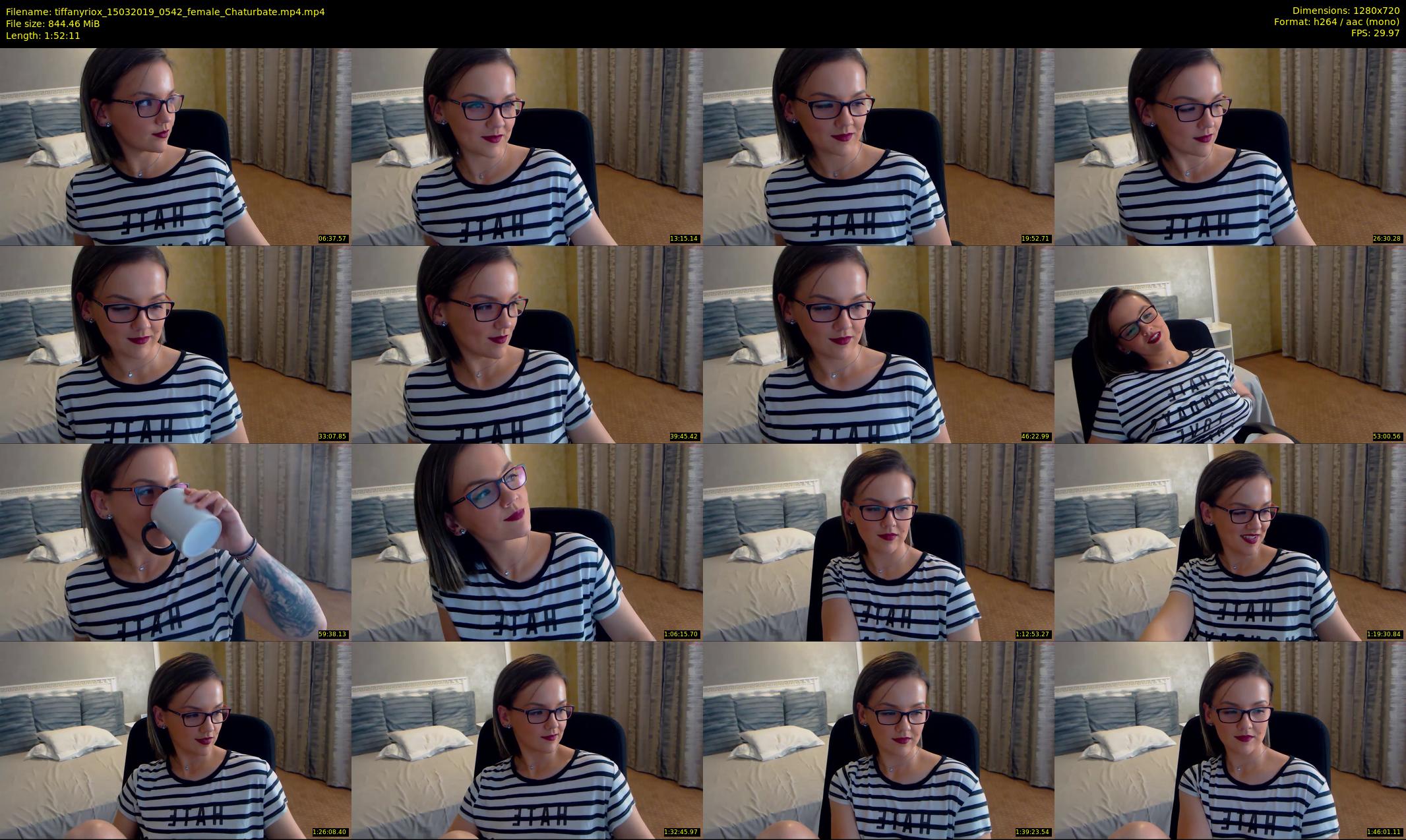tiffanyriox — 113 minute Chaturbate female cam show recording, 720p, Mar 15, 2019