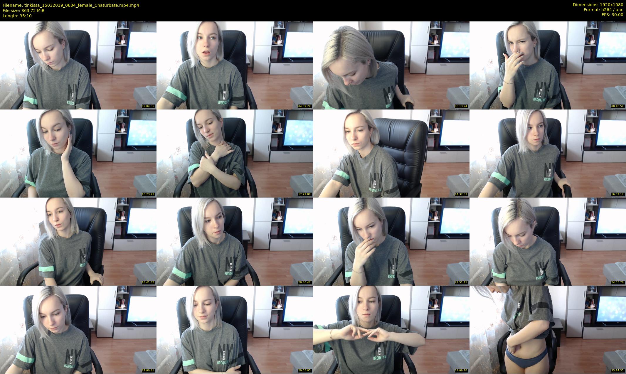 tinkissa — 36 minute Chaturbate couple cam show recording, 1080p, Mar 15, 2019