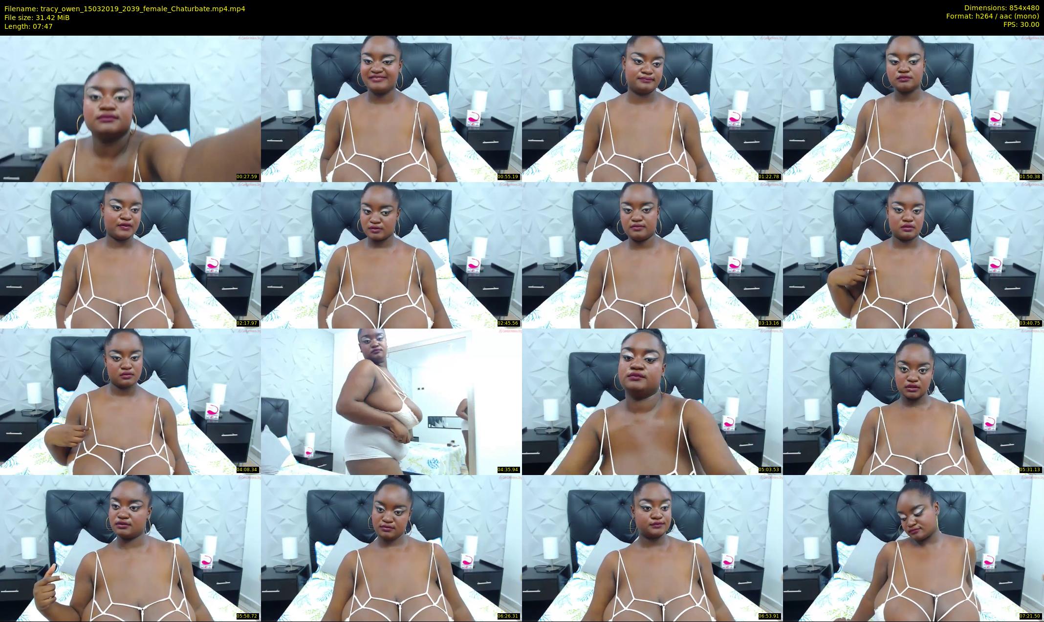 tracy_owen — 8 minute Chaturbate female cam show recording, 480p, Mar 15, 2019