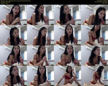 trioa — 55 minute Chaturbate couple cam show recording, 480p, Mar 15, 2019