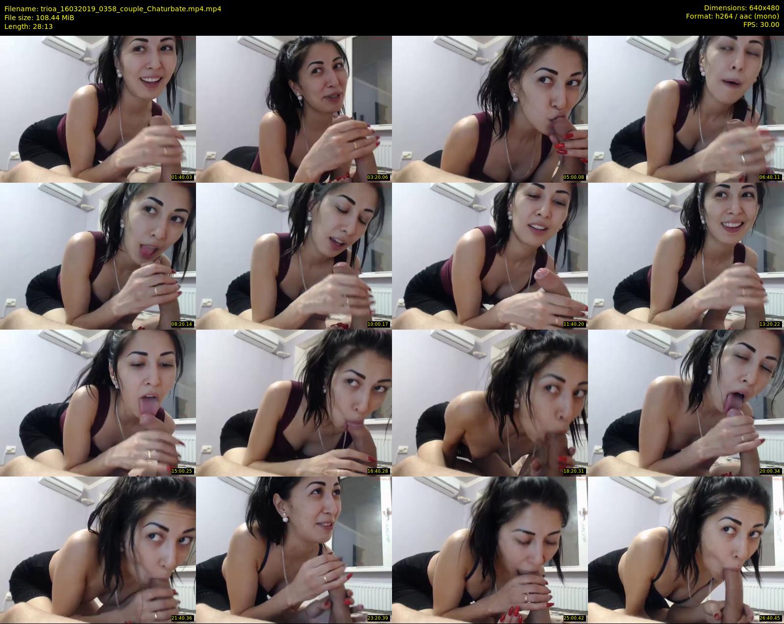 trioa — 29 minute Chaturbate couple cam show recording, 480p, Mar 16, 2019
