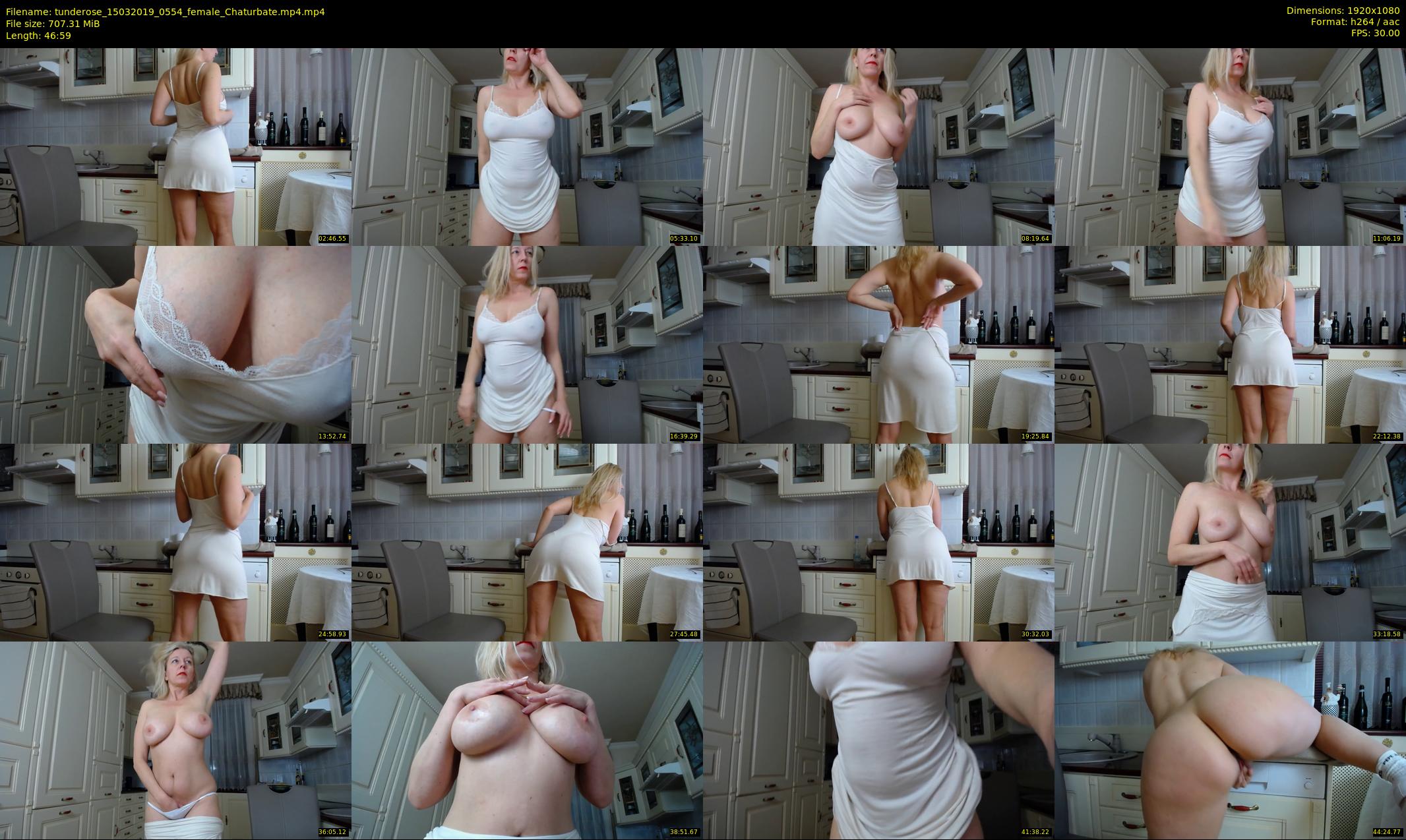 tunderose — 47 minute Chaturbate female cam show recording, 1080p, Mar 15, 2019