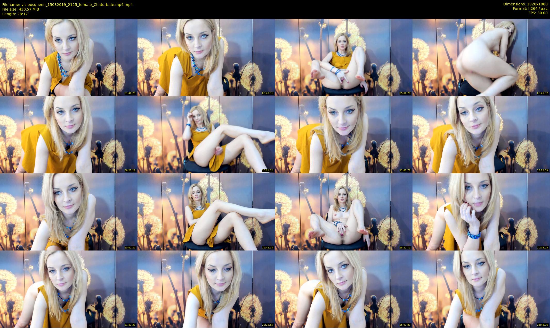 viciousqueen — 29 minute Chaturbate female cam show recording, 1080p, Mar 15, 2019