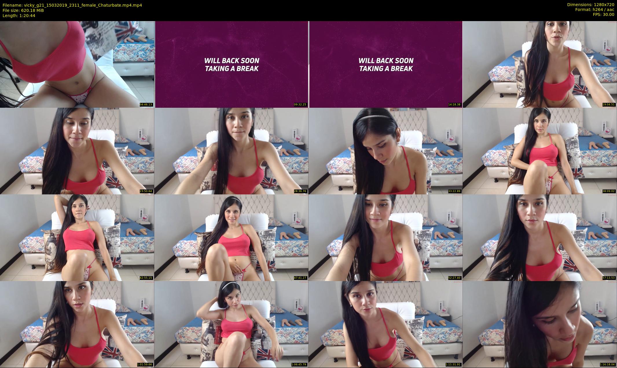 vicky_g21 — 81 minute Chaturbate female cam show recording, 720p, Mar 15, 2019