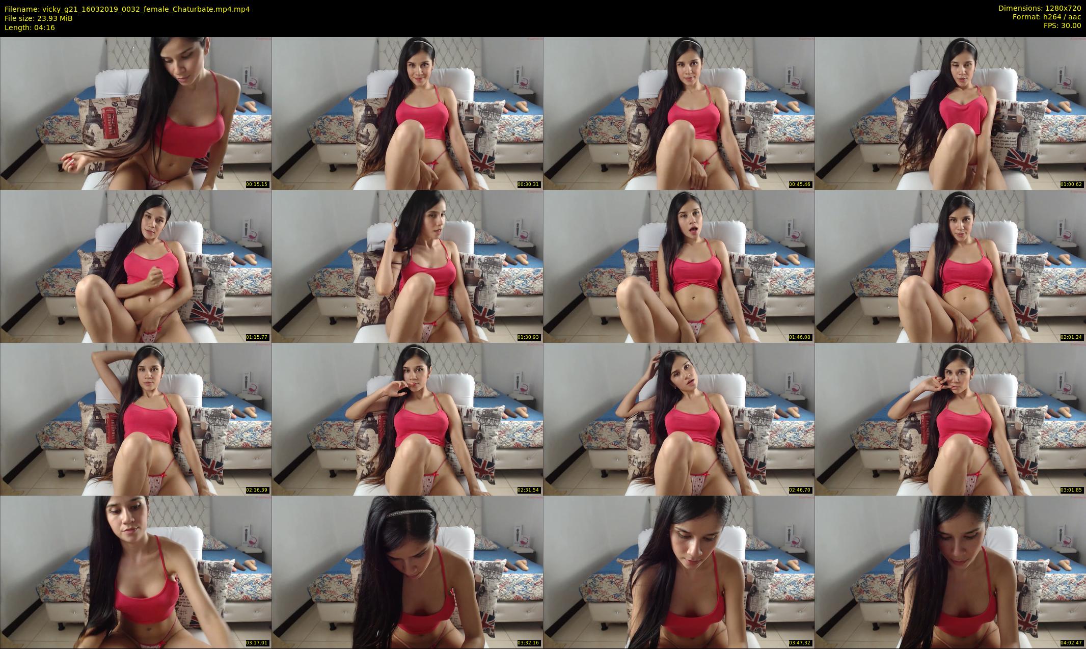 vicky_g21 — 5 minute Chaturbate female cam show recording, 720p, Mar 16, 2019
