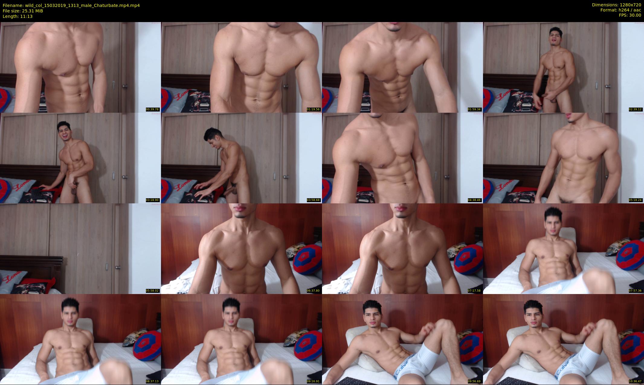 wild_col — 12 minute Chaturbate male cam show recording, 720p, Mar 15, 2019
