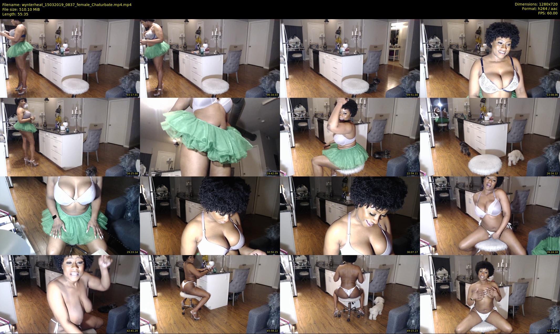 wynterheat — 56 minute Chaturbate female cam show recording, 720p, Mar 15, 2019