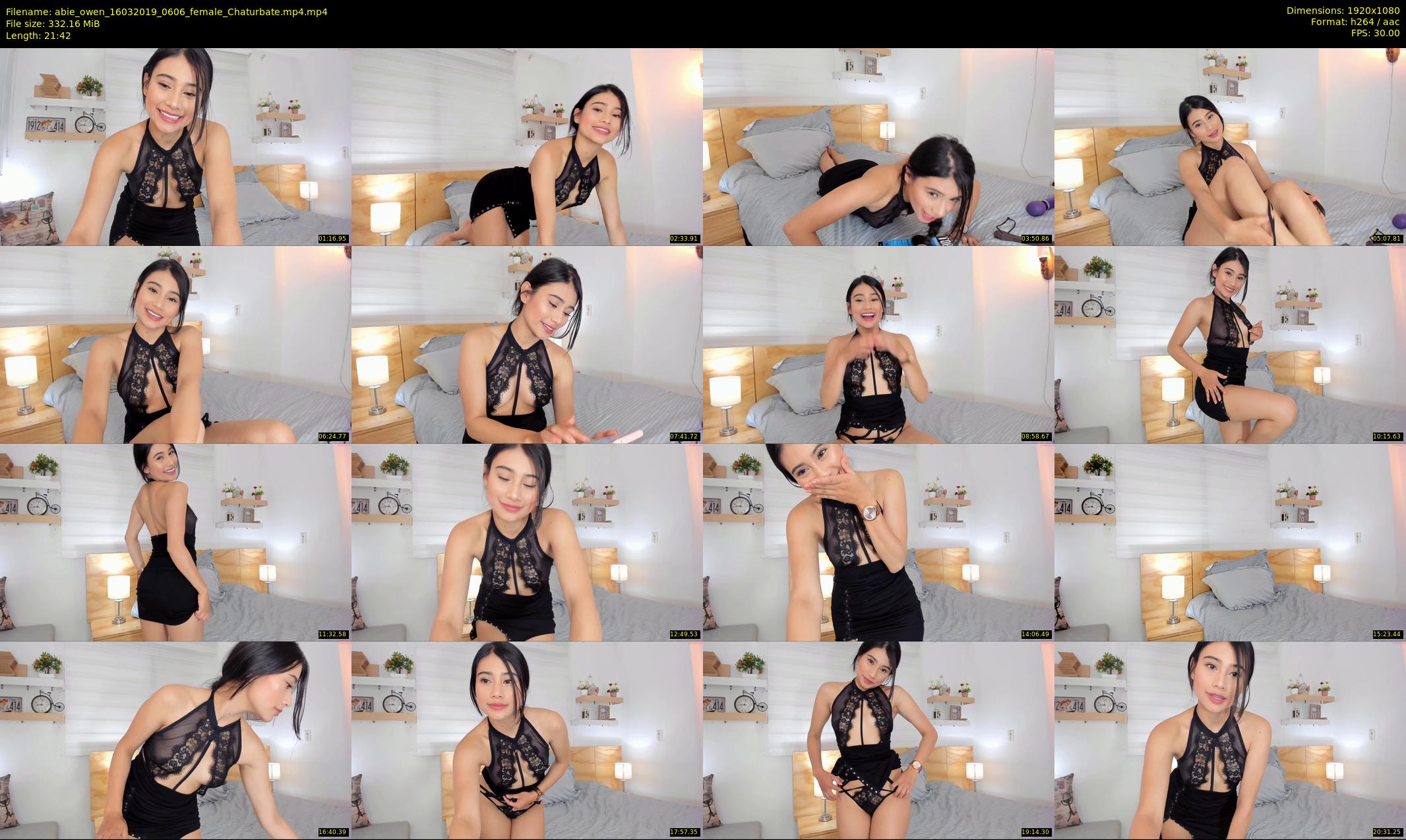 abie_owen — 22 minute Chaturbate female cam show recording, 1080p, Mar 16, 2019