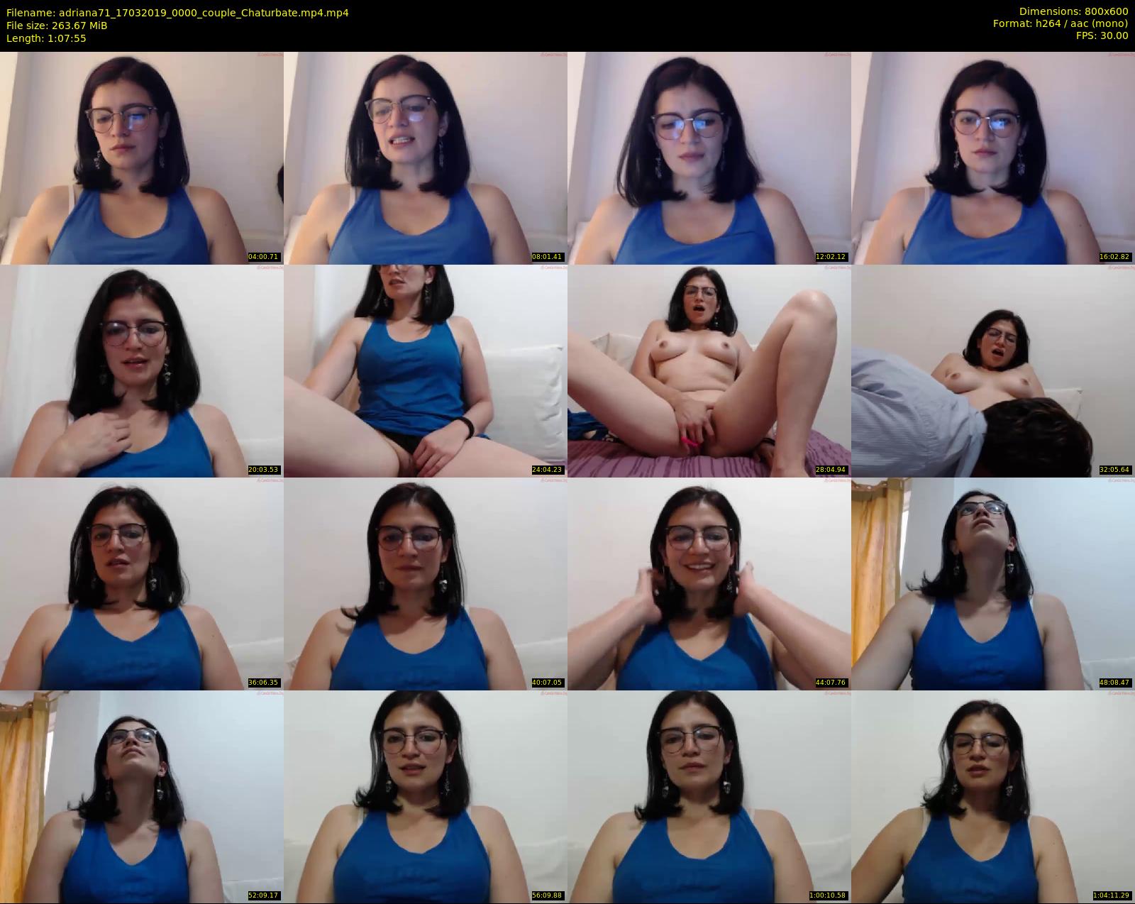 adriana71 — 68 minute Chaturbate couple cam show recording, 480p, Mar 17, 2019