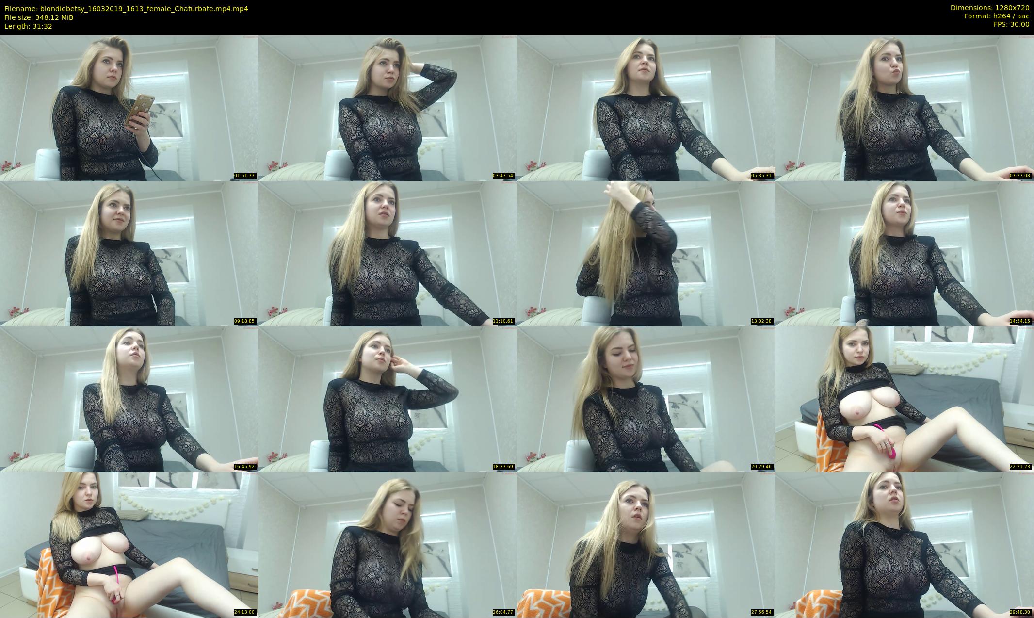 blondiebetsy — 32 minute Chaturbate female cam show recording, 720p, Mar 16, 2019