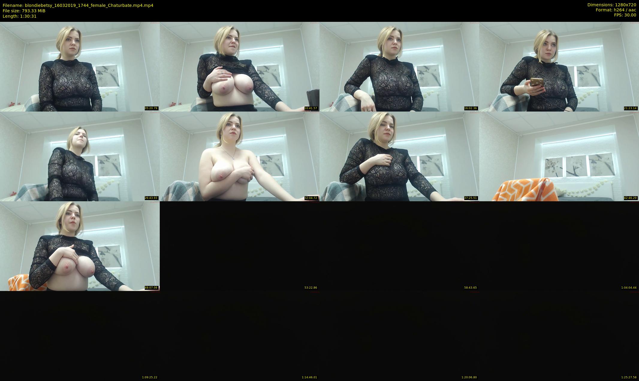 blondiebetsy — 91 minute Chaturbate female cam show recording, 720p, Mar 16, 2019