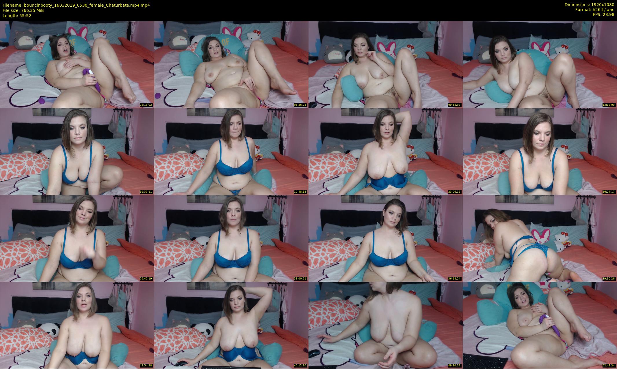 bouncinbooty — 56 minute Chaturbate female cam show recording, 1080p, Mar 16, 2019