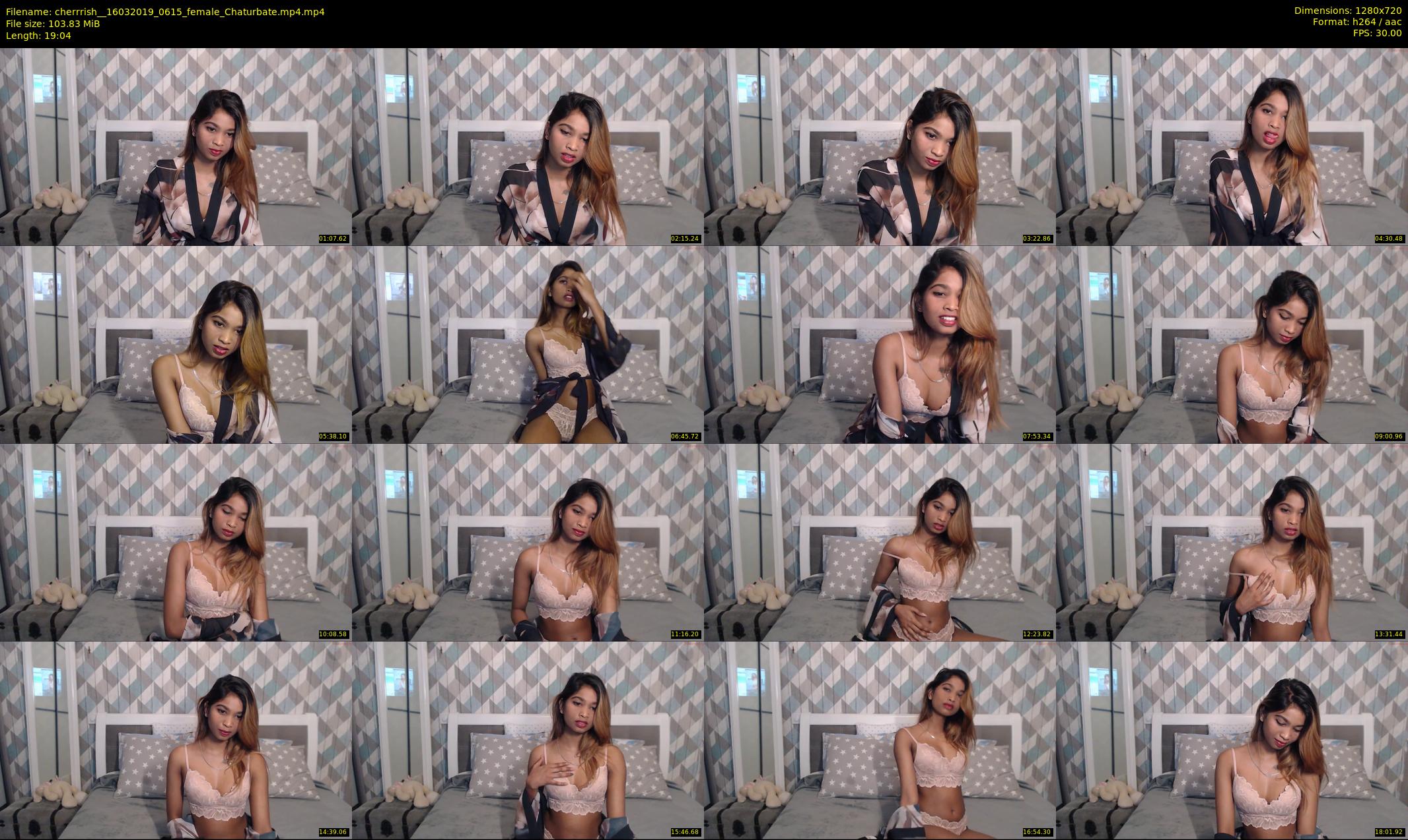 cherrrish_ — 20 minute Chaturbate female cam show recording, 720p, Mar 16, 2019