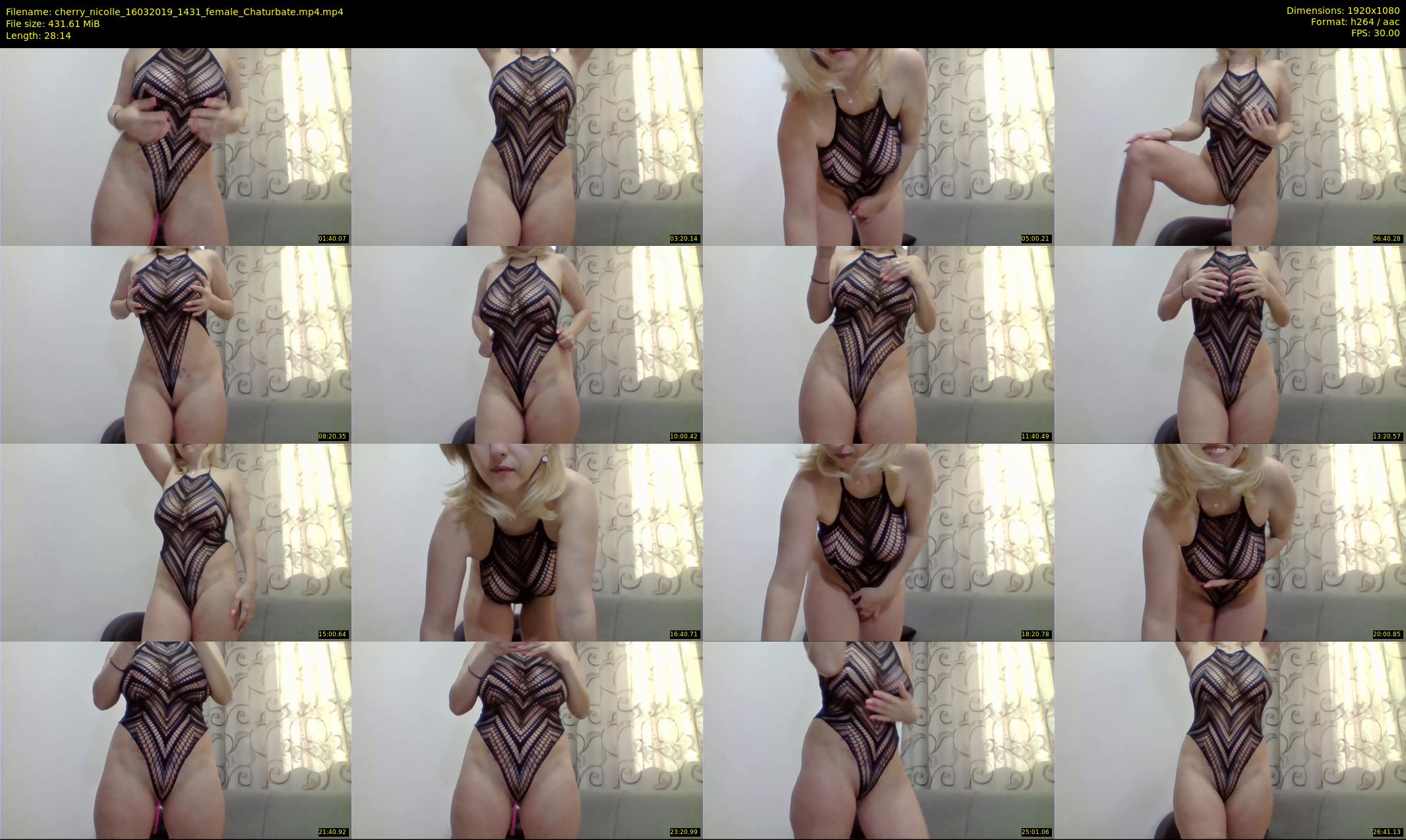 cherry_nicolle — 29 minute Chaturbate female cam show recording, 1080p, Mar 16, 2019