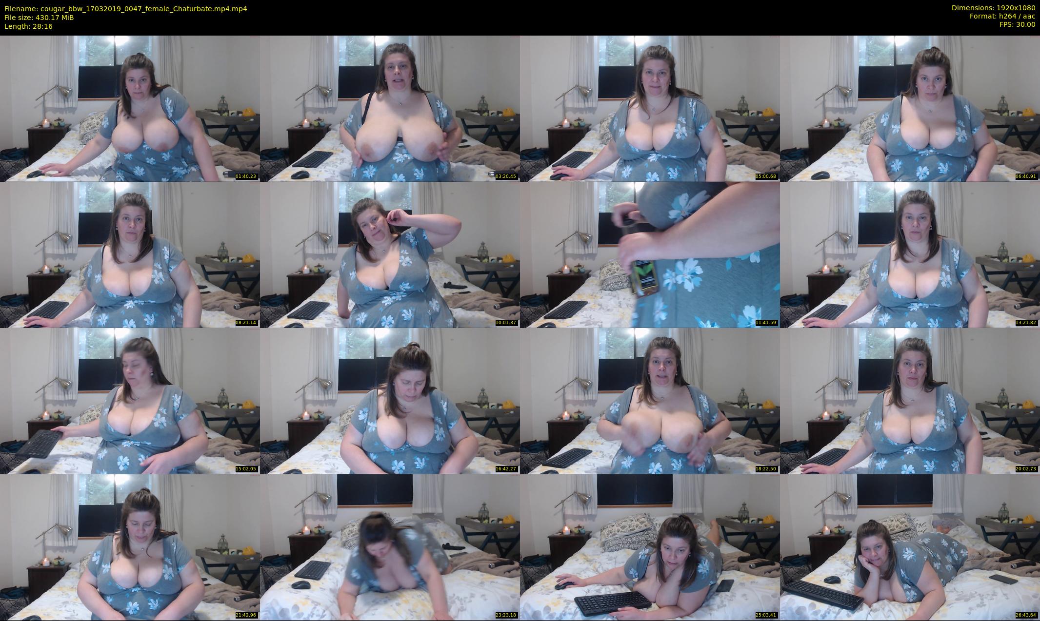 cougar_bbw — 29 minute Chaturbate female cam show recording, 1080p, Mar 17, 2019