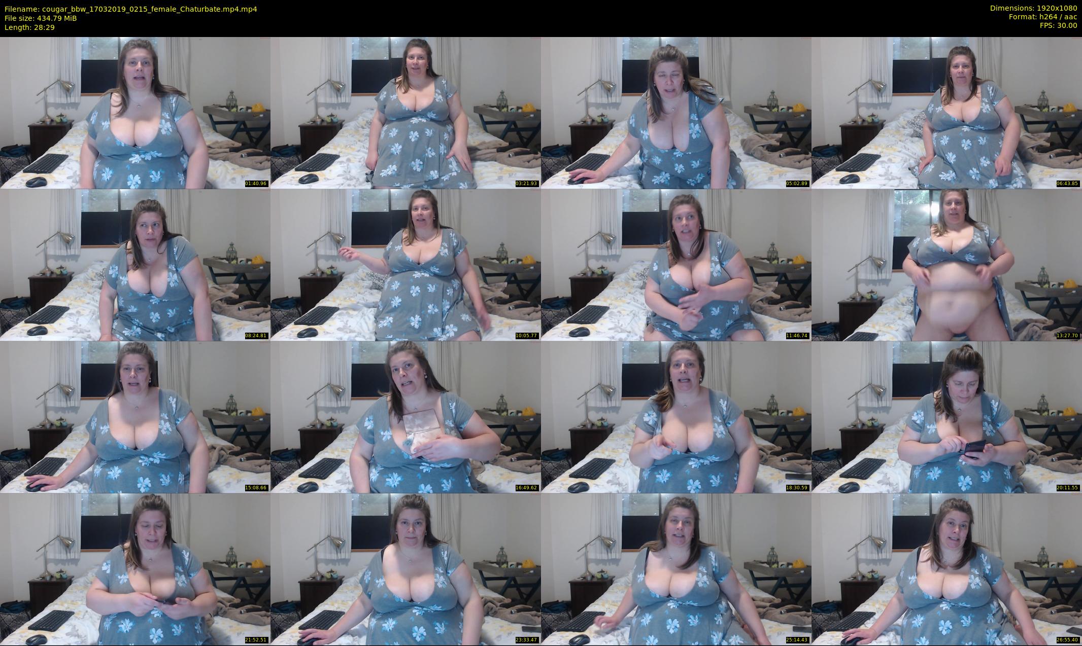 cougar_bbw — 29 minute Chaturbate female cam show recording, 1080p, Mar 17, 2019