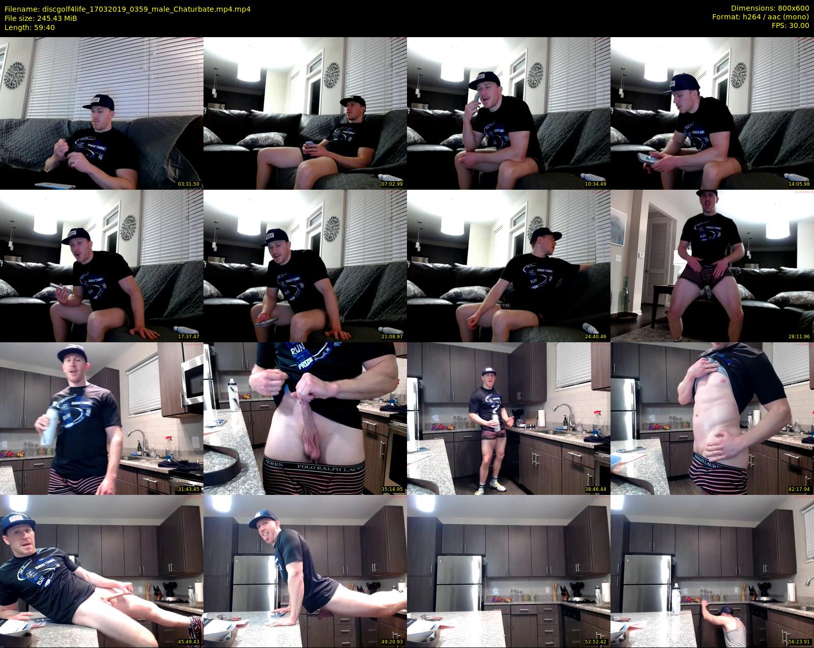 discgolf4life — 60 minute Chaturbate male cam show recording, 480p, Mar 17, 2019