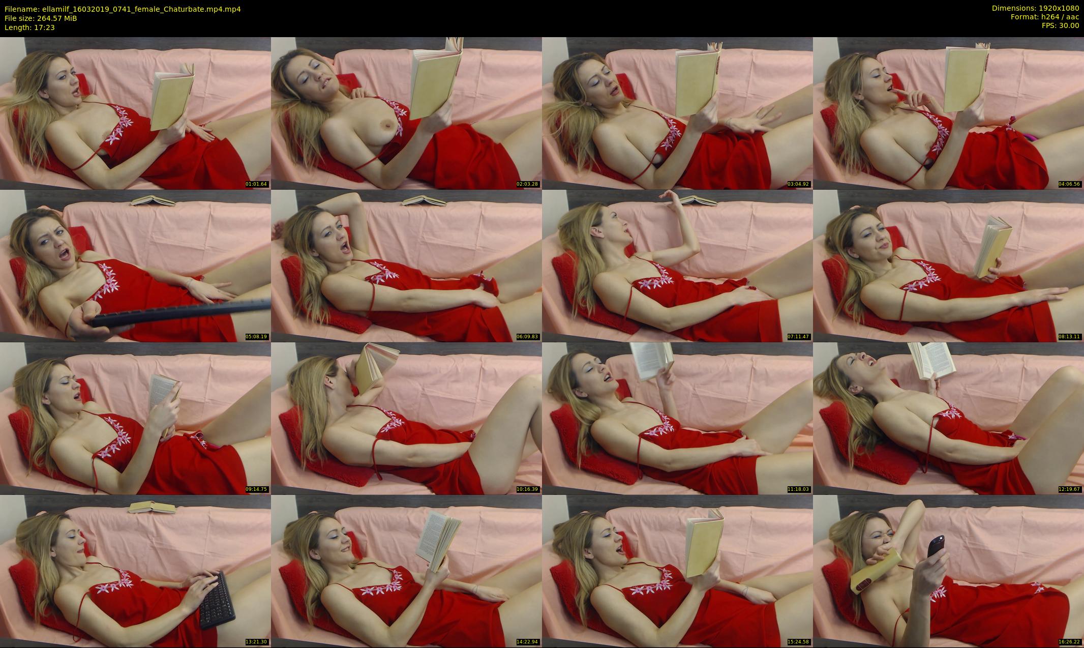 ellamilf — 18 minute Chaturbate female cam show recording, 1080p, Mar 16, 2019