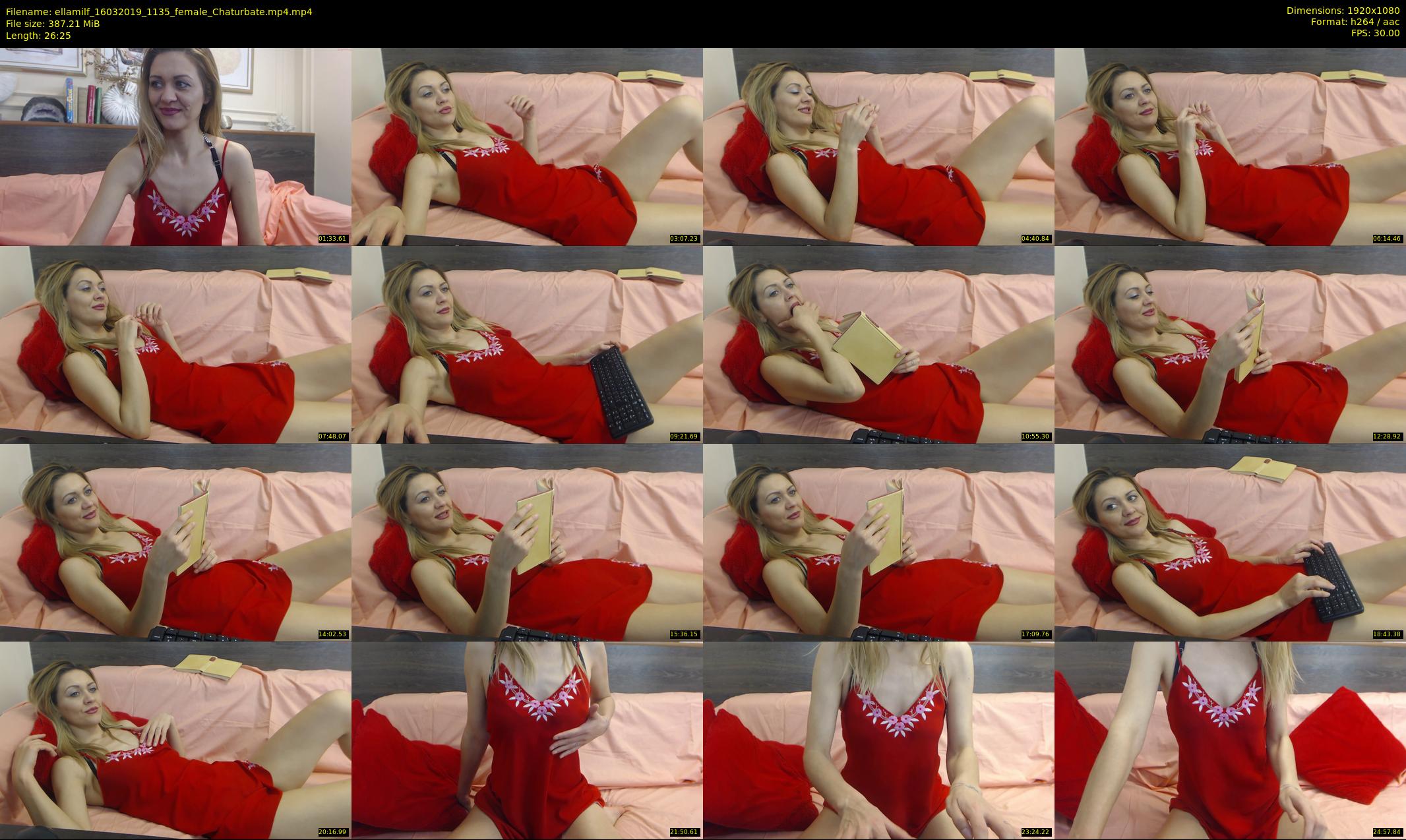 ellamilf — 27 minute Chaturbate female cam show recording, 1080p, Mar 16, 2019