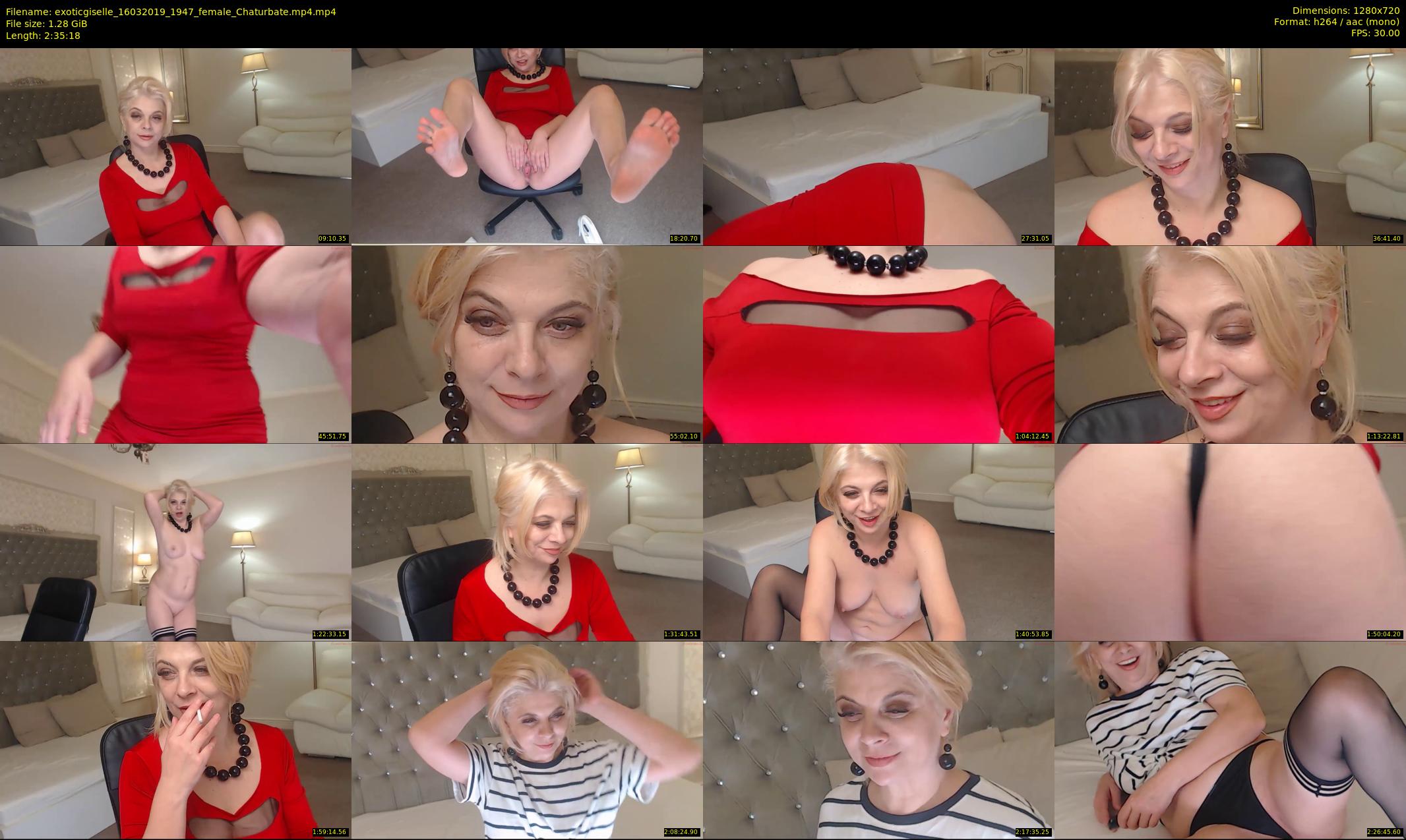 exoticgiselle — 156 minute Chaturbate female cam show recording, 720p, Mar 16, 2019