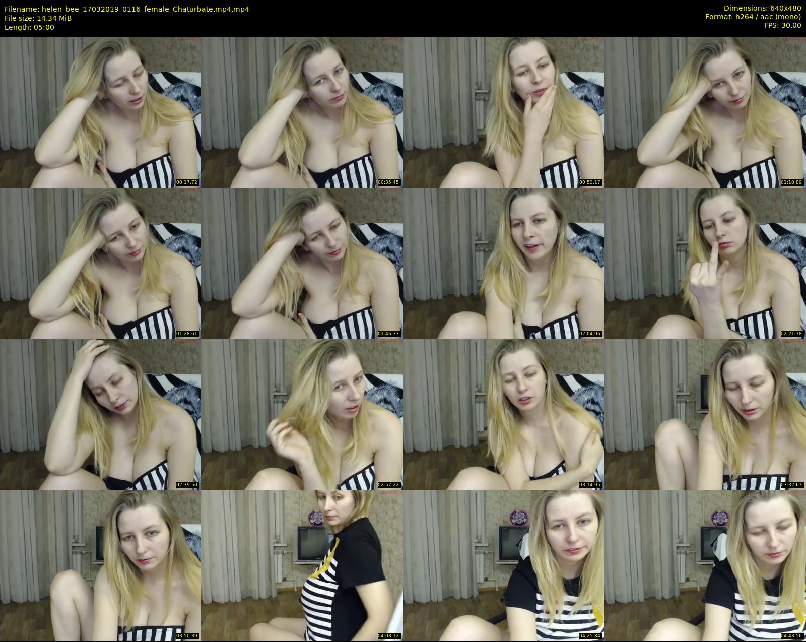 helen_bee — 5 minute Chaturbate female cam show recording, 480p, Mar 17, 2019