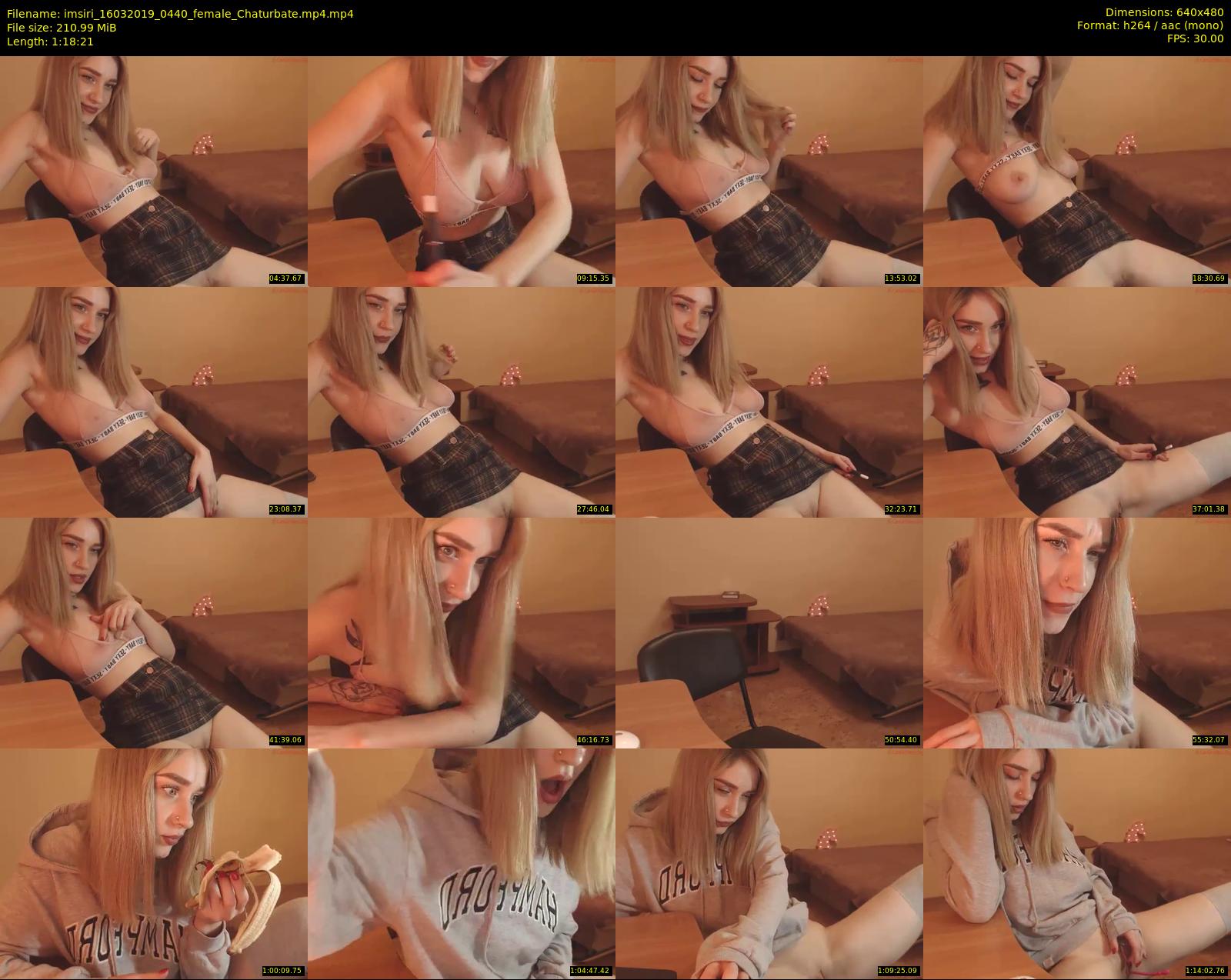 imsiri — 79 minute Chaturbate female cam show recording, 480p, Mar 16, 2019