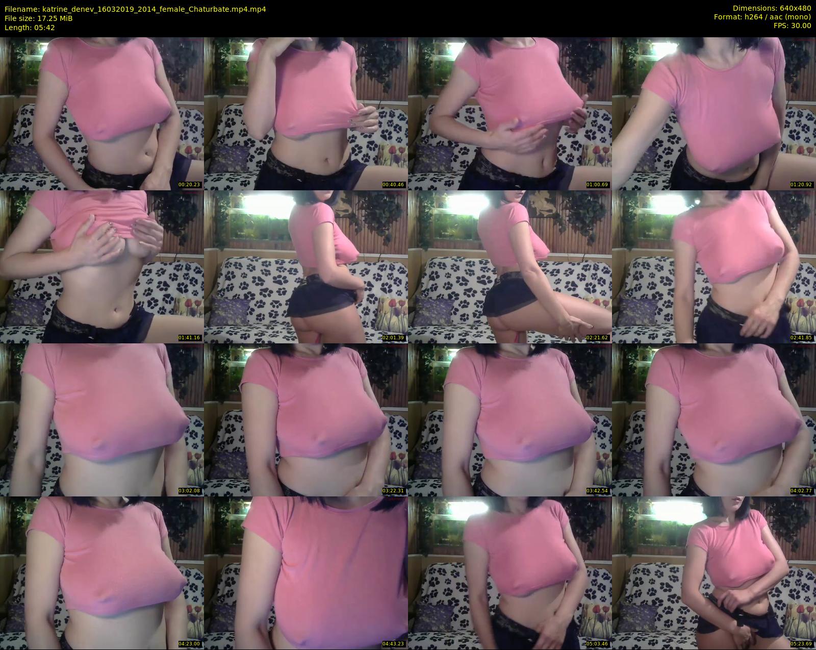 katrine_denev — 6 minute Chaturbate female cam show recording, 480p, Mar 16, 2019