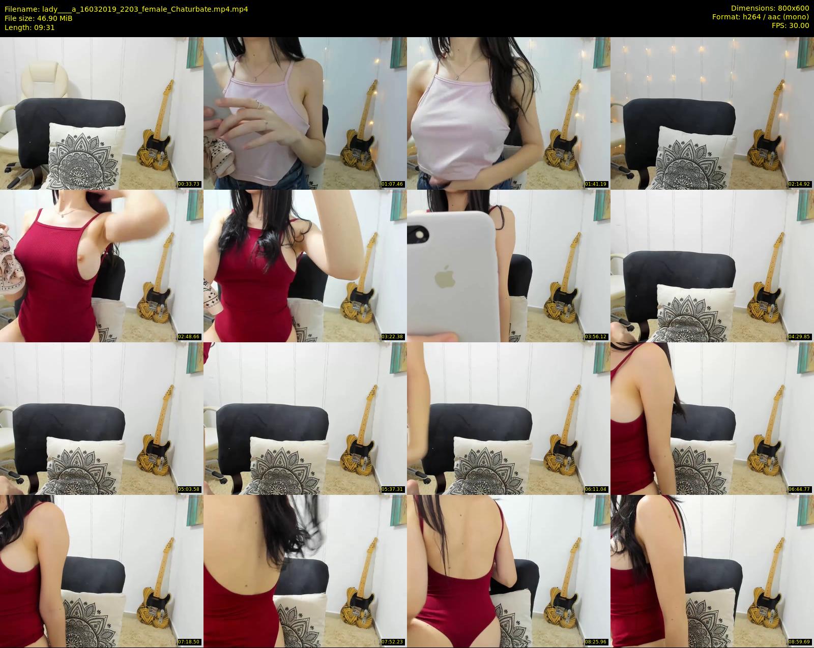 lady____a — 10 minute Chaturbate female cam show recording, 480p, Mar 16, 2019