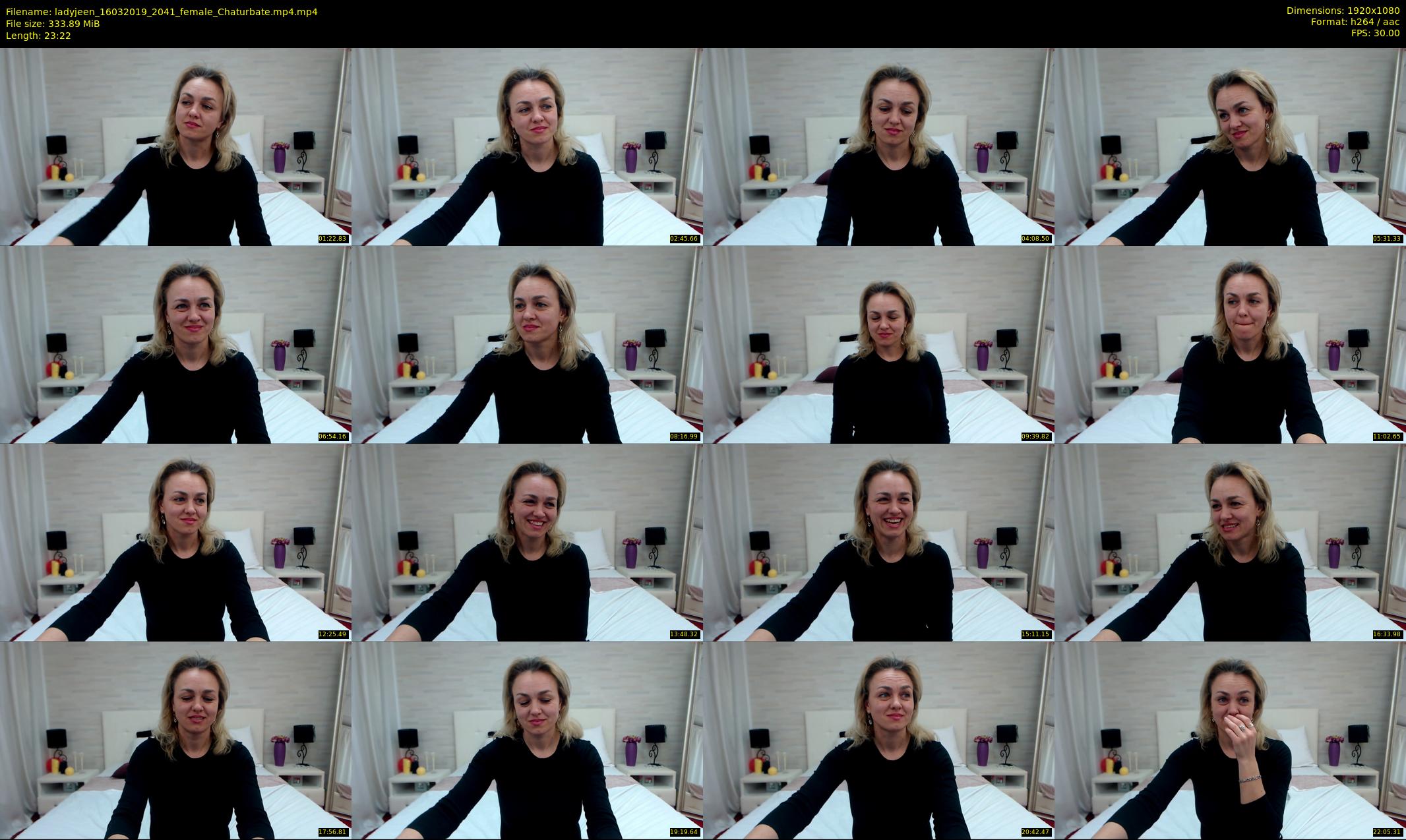 ladyjeen — 24 minute Chaturbate female cam show recording, 1080p, Mar 16, 2019
