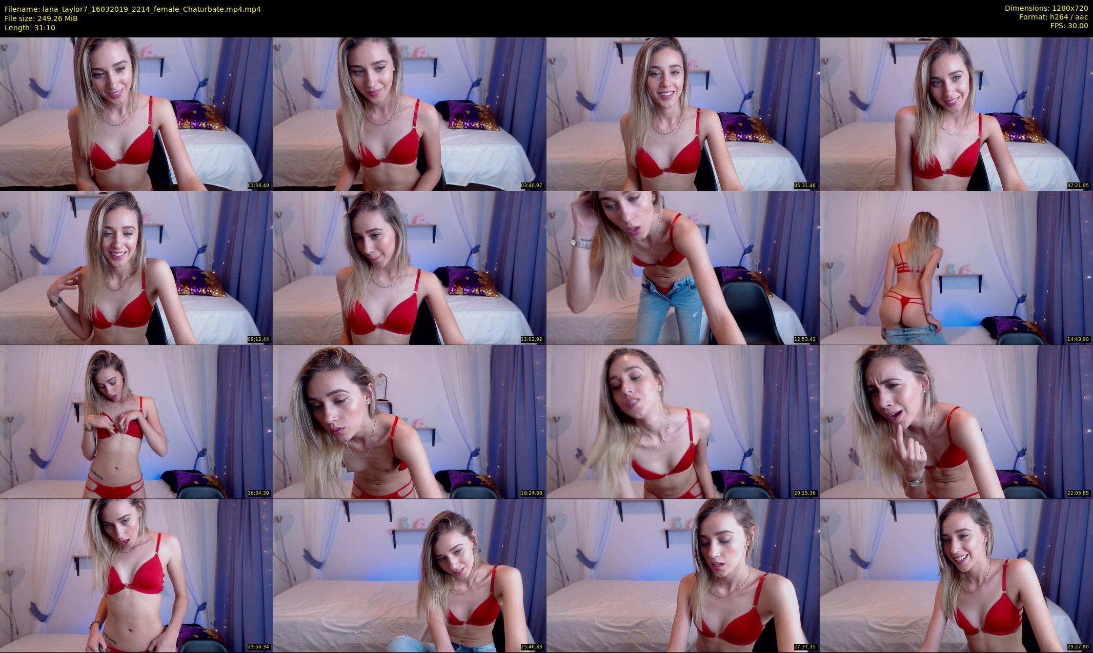 lana_taylor7 — 32 minute Chaturbate female cam show recording, 720p, Mar 16, 2019