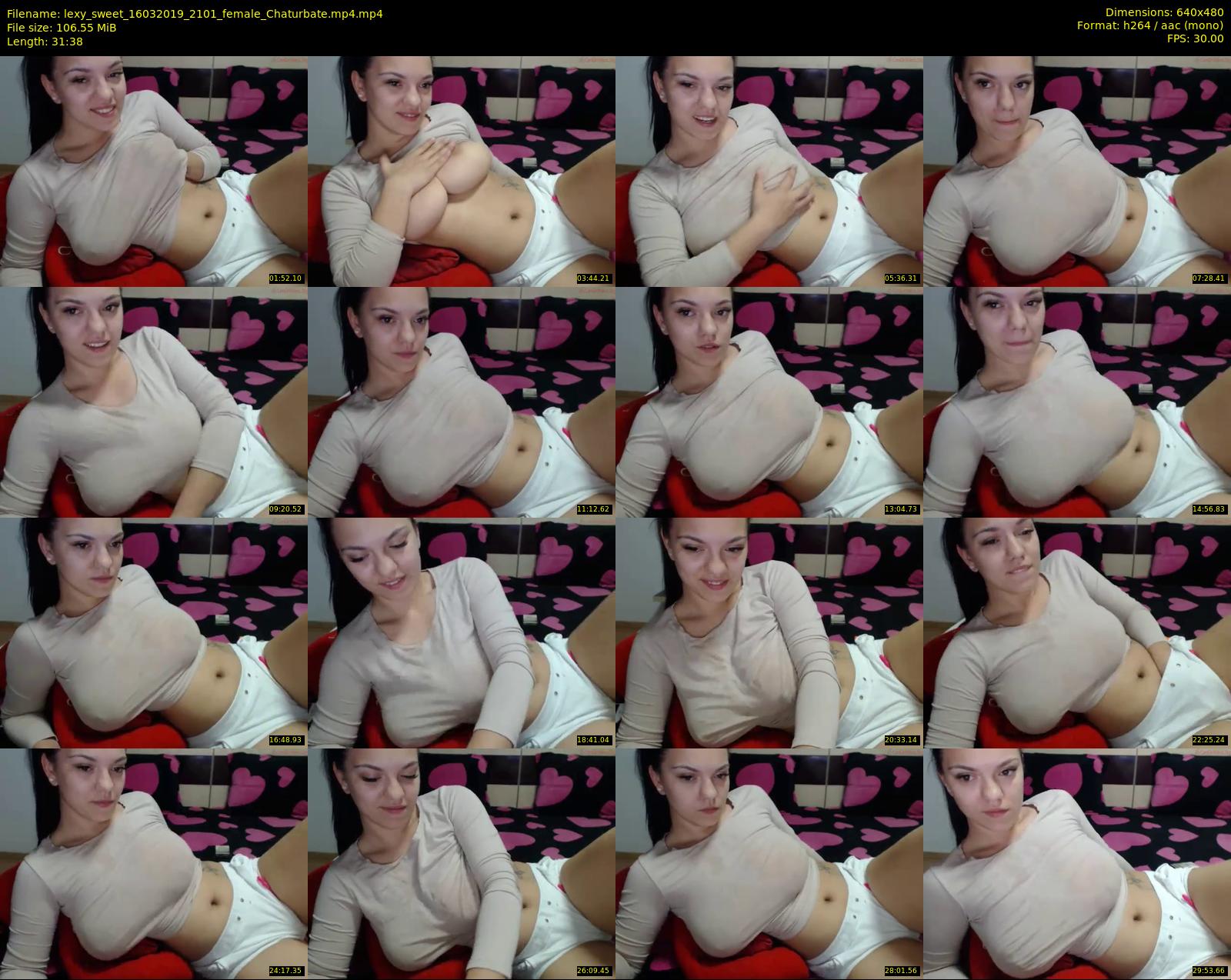 lexy_sweet — 32 minute Chaturbate female cam show recording, 480p, Mar 16, 2019
