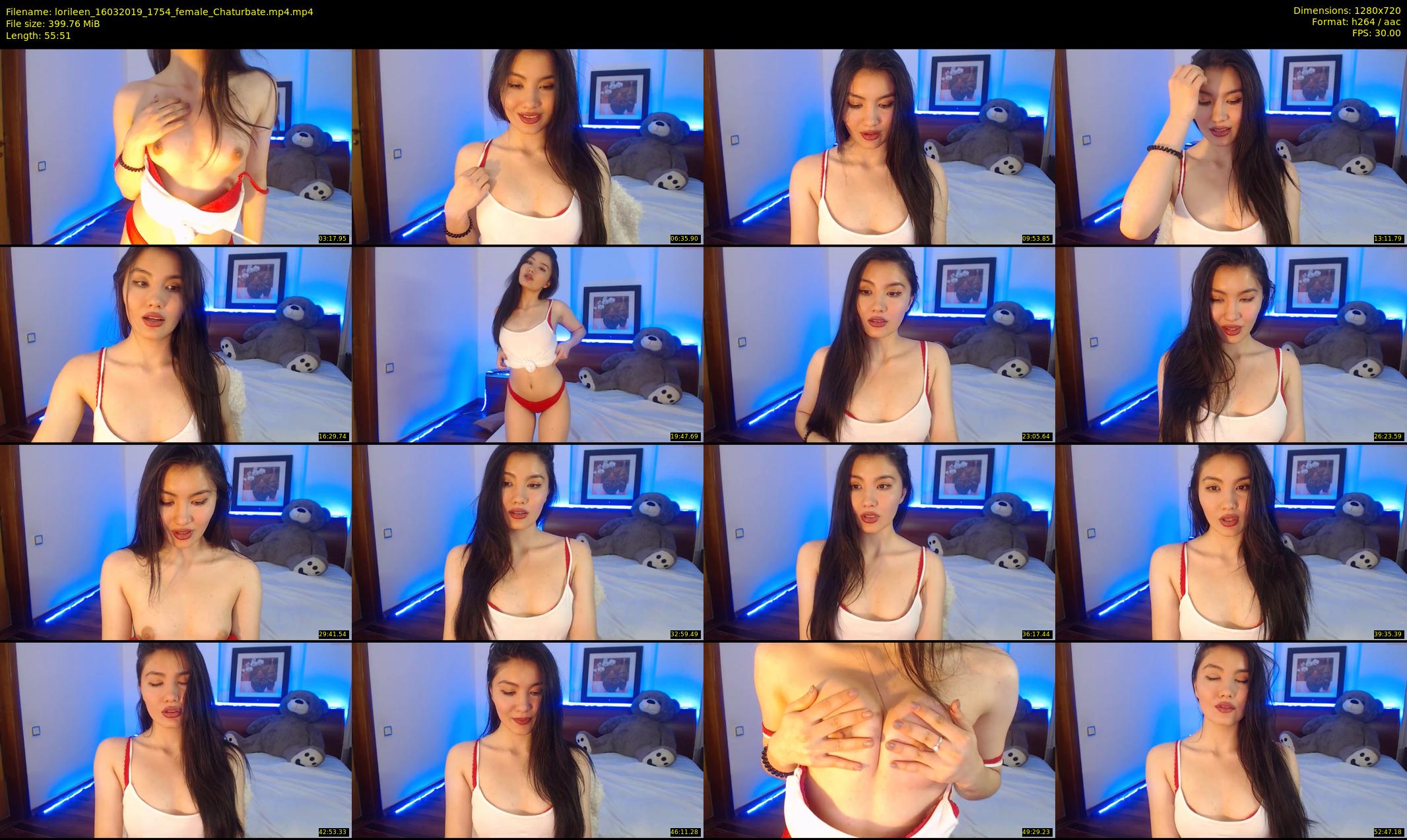 lorileen — 56 minute Chaturbate female cam show recording, 720p, Mar 16, 2019