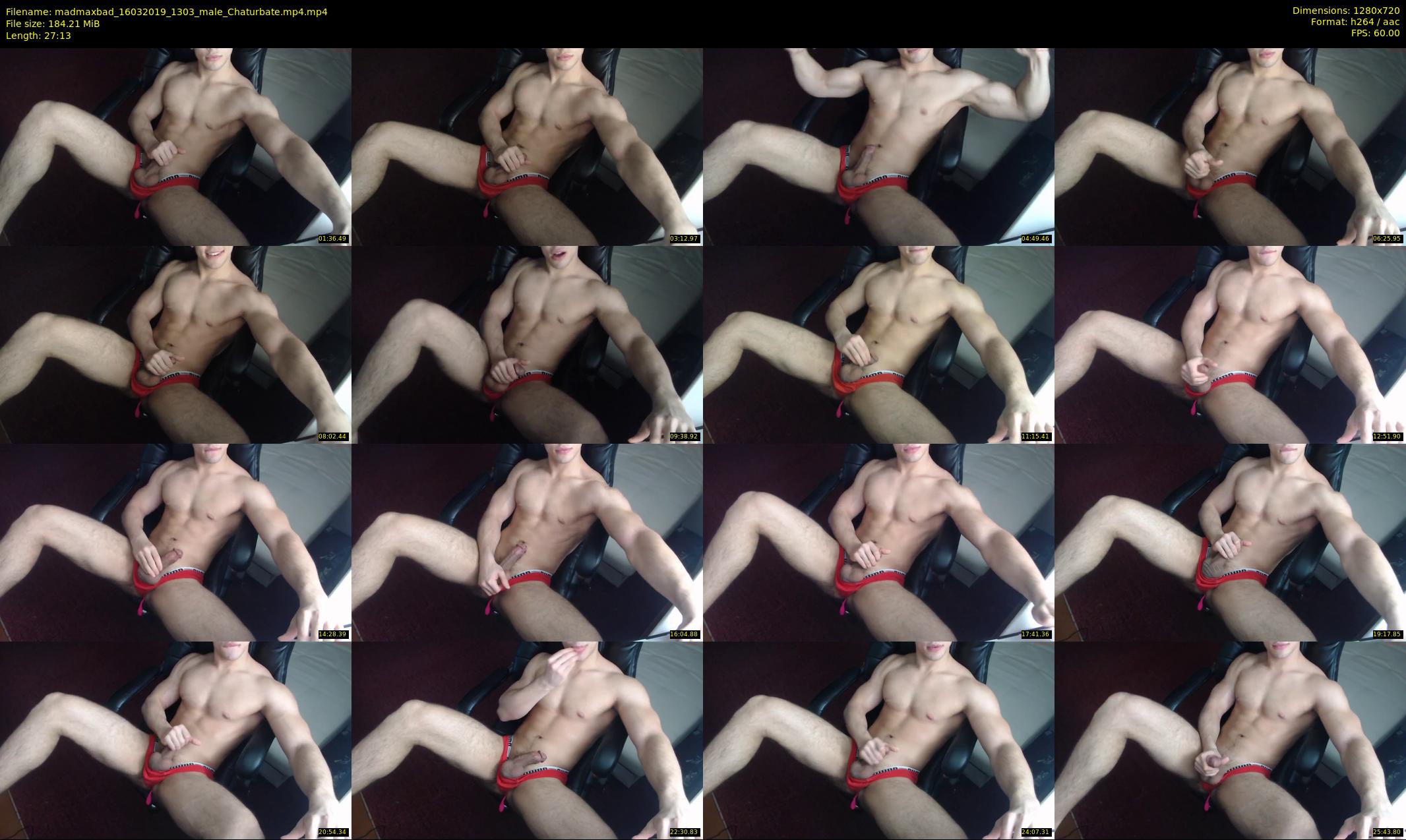 madmaxbad — 28 minute Chaturbate male cam show recording, 720p, Mar 16, 2019