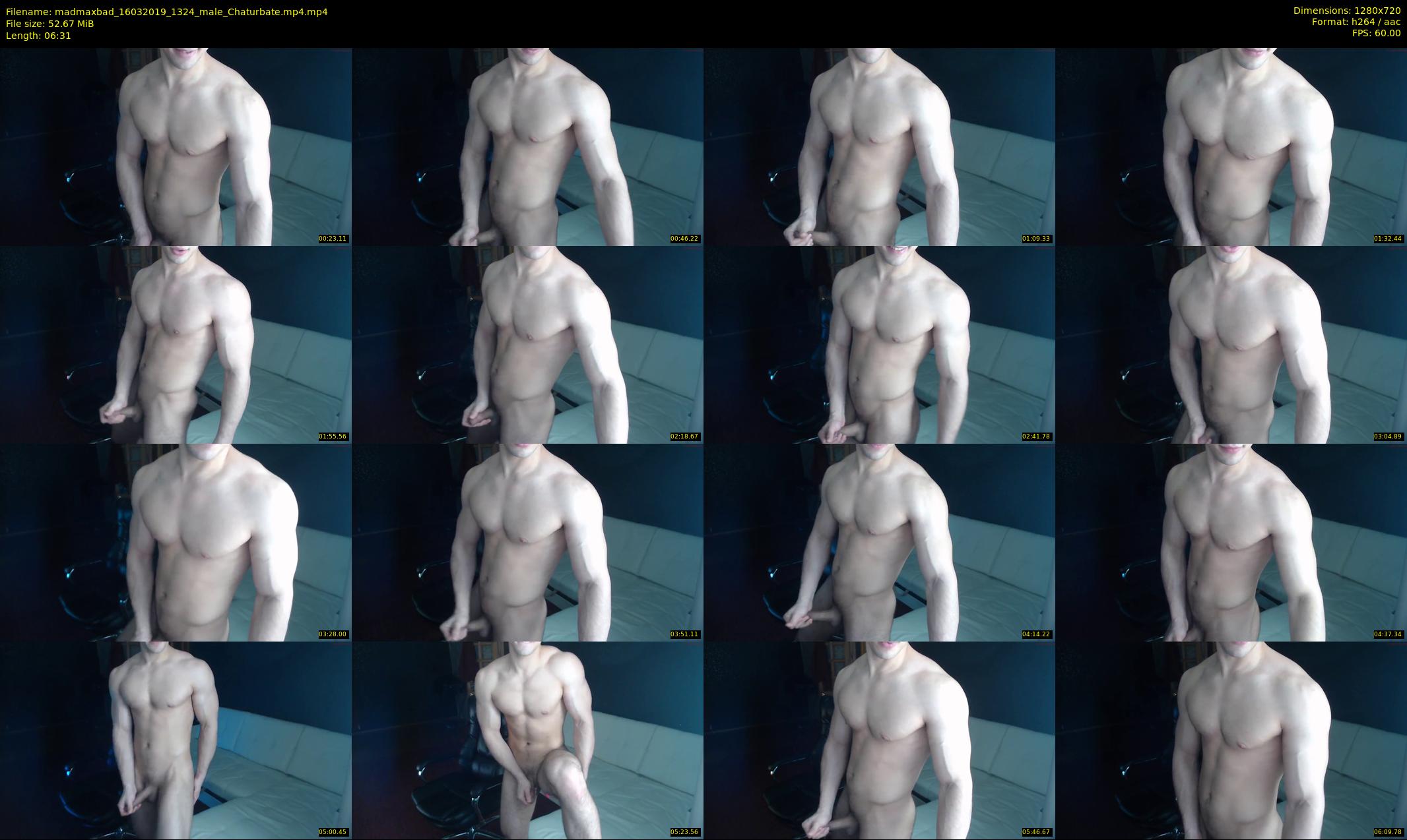 madmaxbad — 7 minute Chaturbate male cam show recording, 720p, Mar 16, 2019