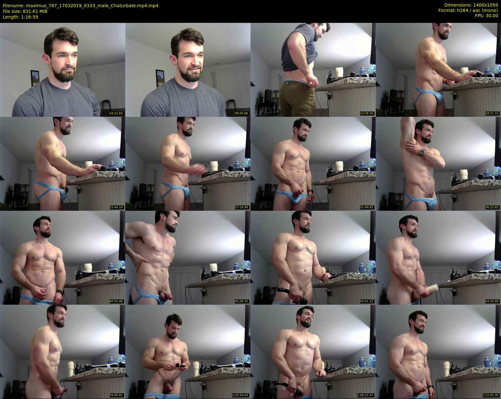 maximus_787 — 77 minute Chaturbate male cam show recording, 720p, Mar 17, 2019