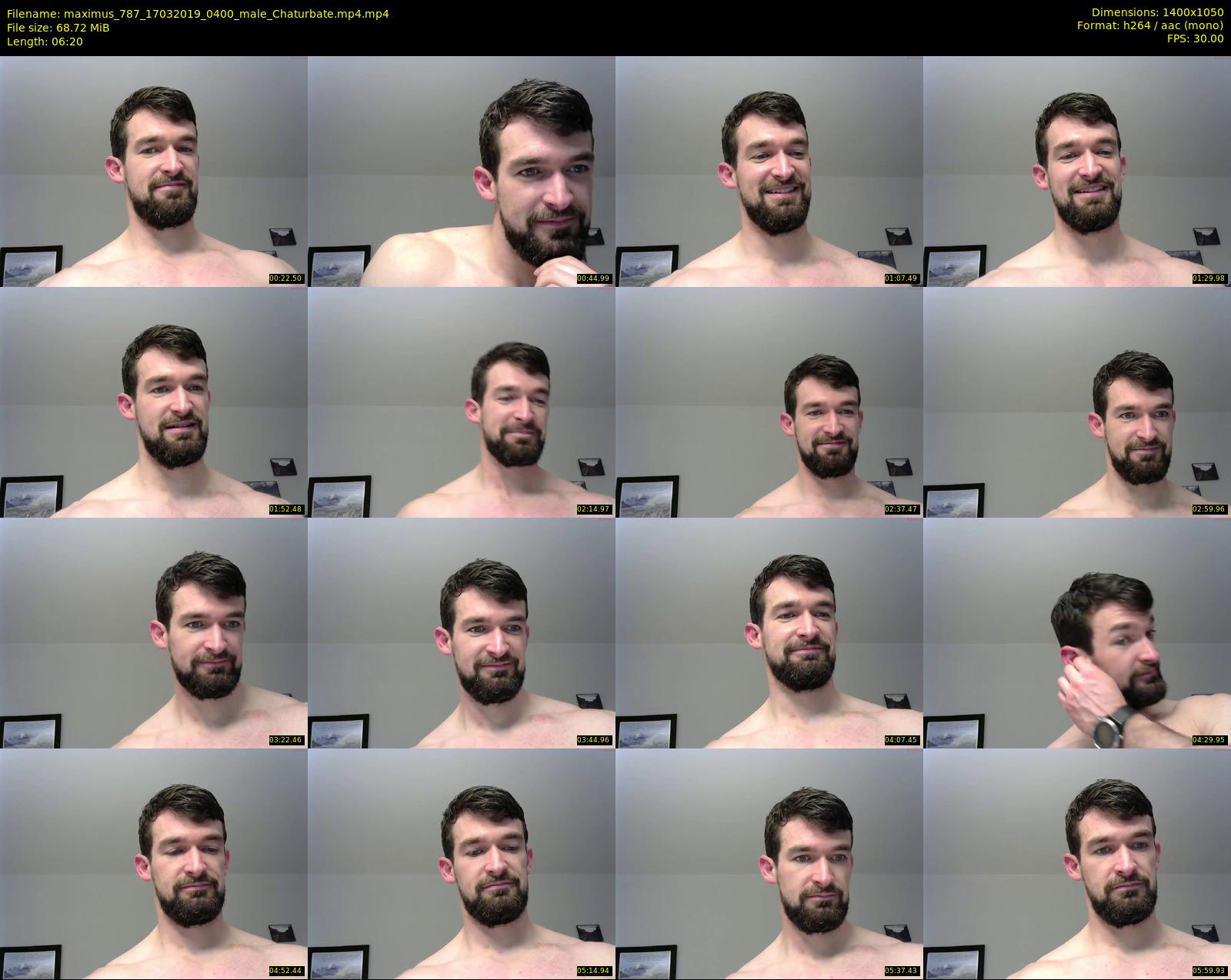 maximus_787 — 7 minute Chaturbate male cam show recording, 720p, Mar 17, 2019
