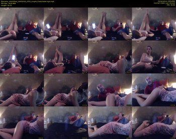 monikfree — 35 minute Chaturbate couple cam show recording, 480p, Mar 16, 2019