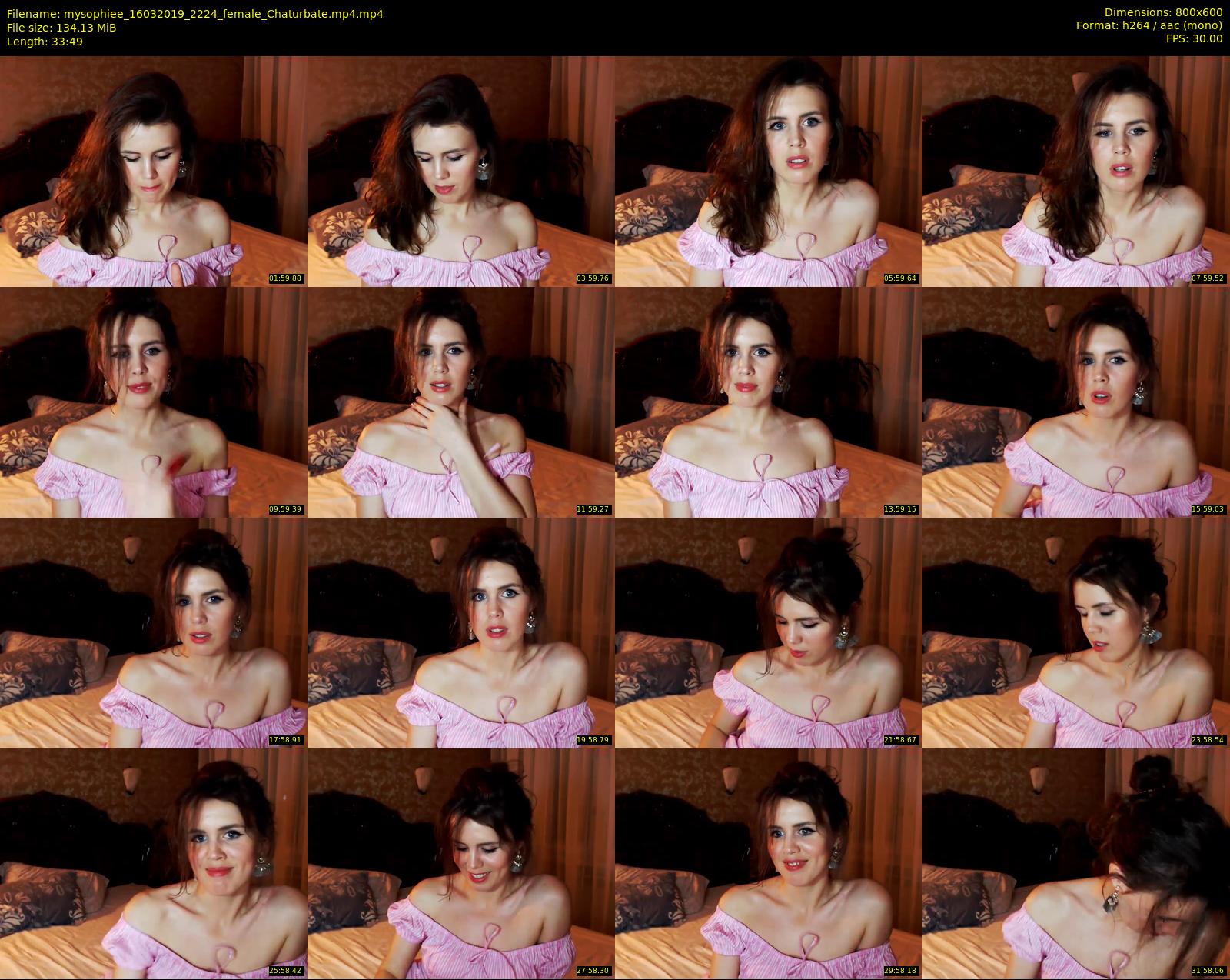 mysophiee — 34 minute Chaturbate female cam show recording, 480p, Mar 16, 2019