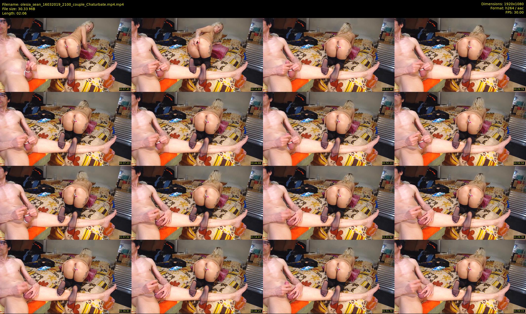 olesia_sean — 3 minute Chaturbate couple cam show recording, 1080p, Mar 16, 2019