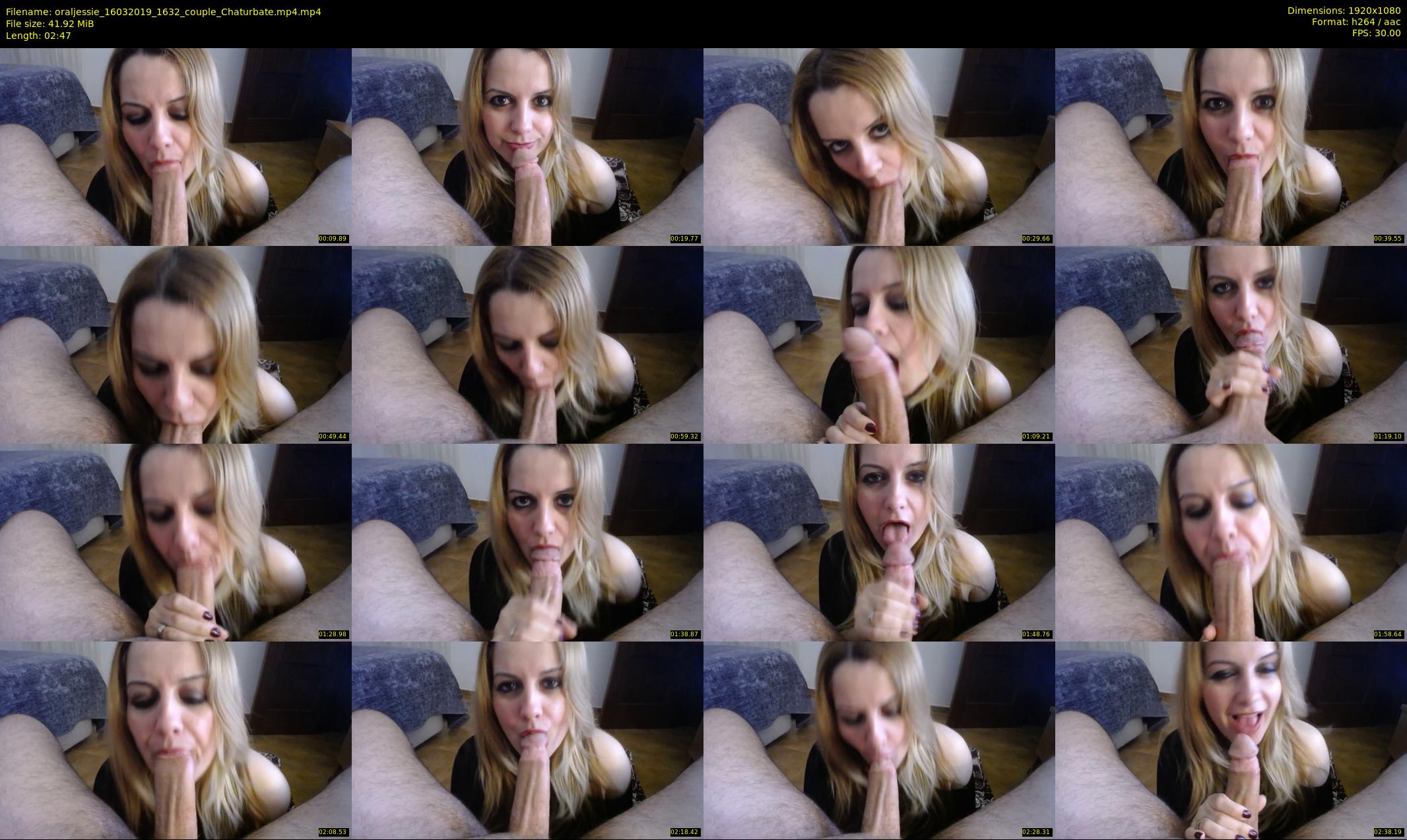 oraljessie — 3 minute Chaturbate couple cam show recording, 1080p, Mar 16, 2019