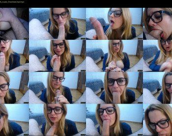 oraljessie — 17 minute Chaturbate couple cam show recording, 1080p, Mar 17, 2019