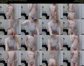 rennatha21 — 10 minute Chaturbate female cam show recording, 720p, Mar 16, 2019