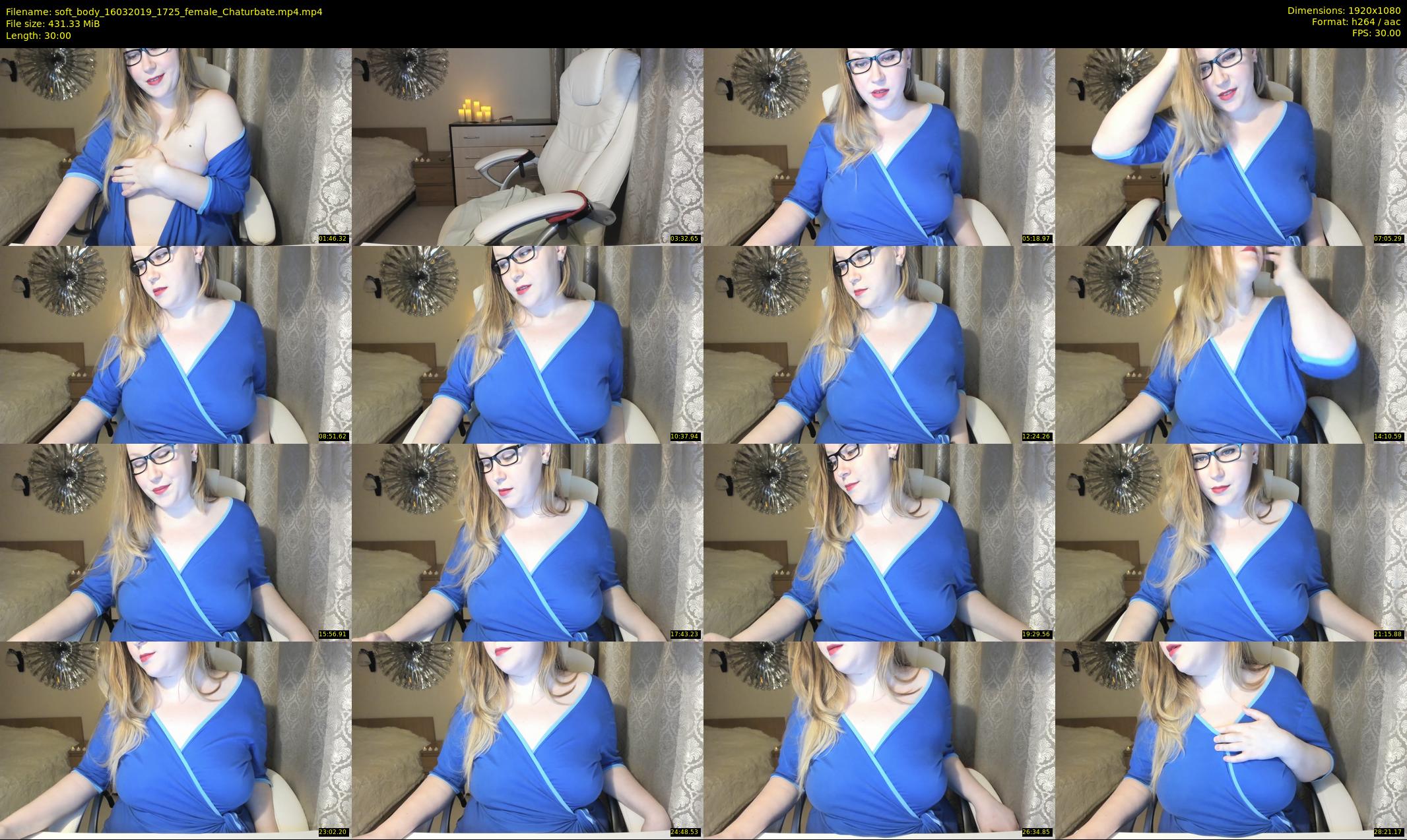soft_body — 30 minute Chaturbate female cam show recording, 1080p, Mar 16, 2019
